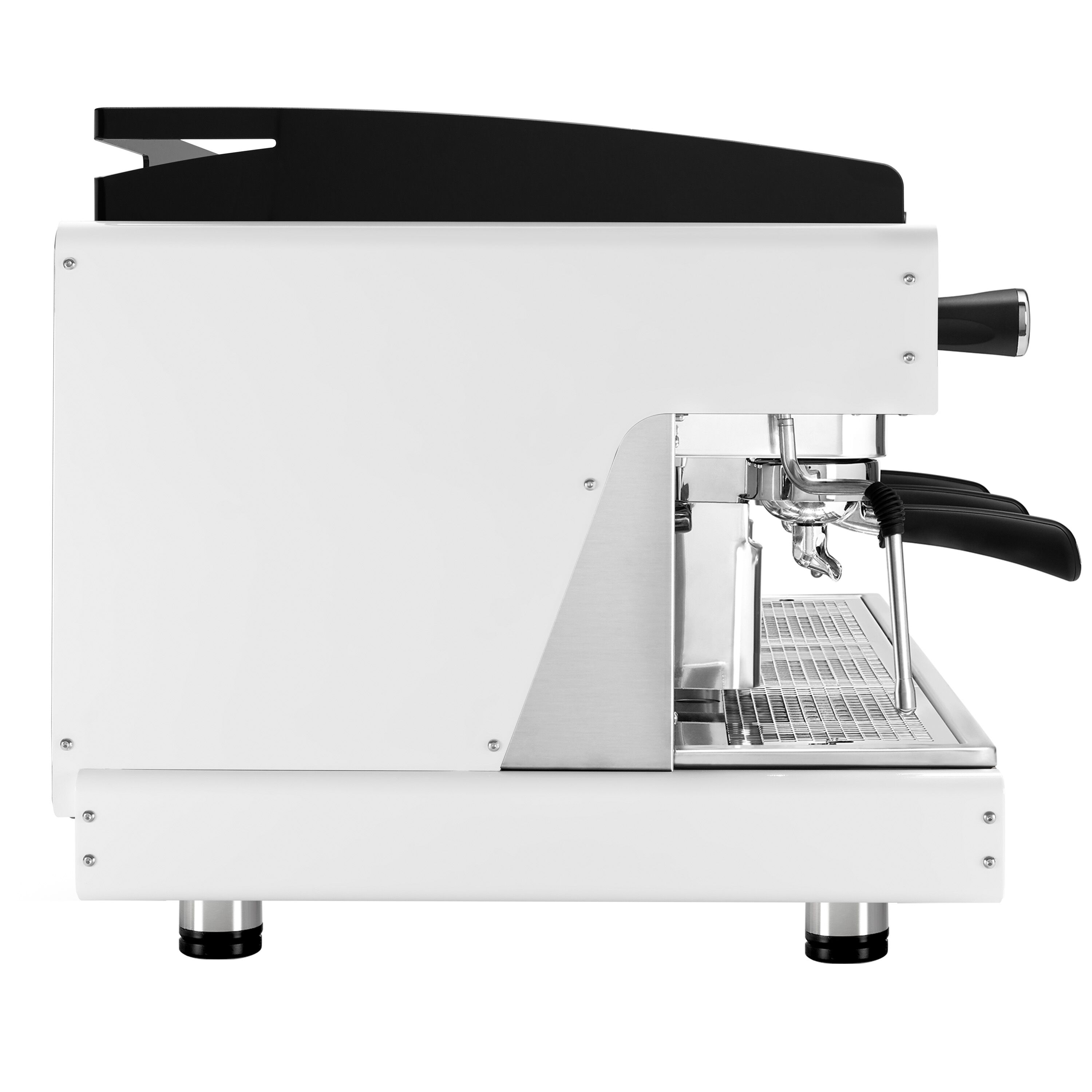 WEGA | Pegaso Plus - Espressor - 3 grupuri - 5,3 kW - cu spumător de lapte și apă fierbinte - Alb