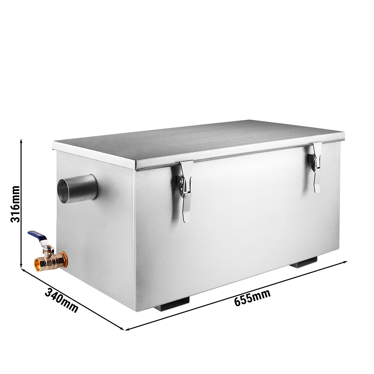 Séparateur de graisses - 20L - pour 50 couverts