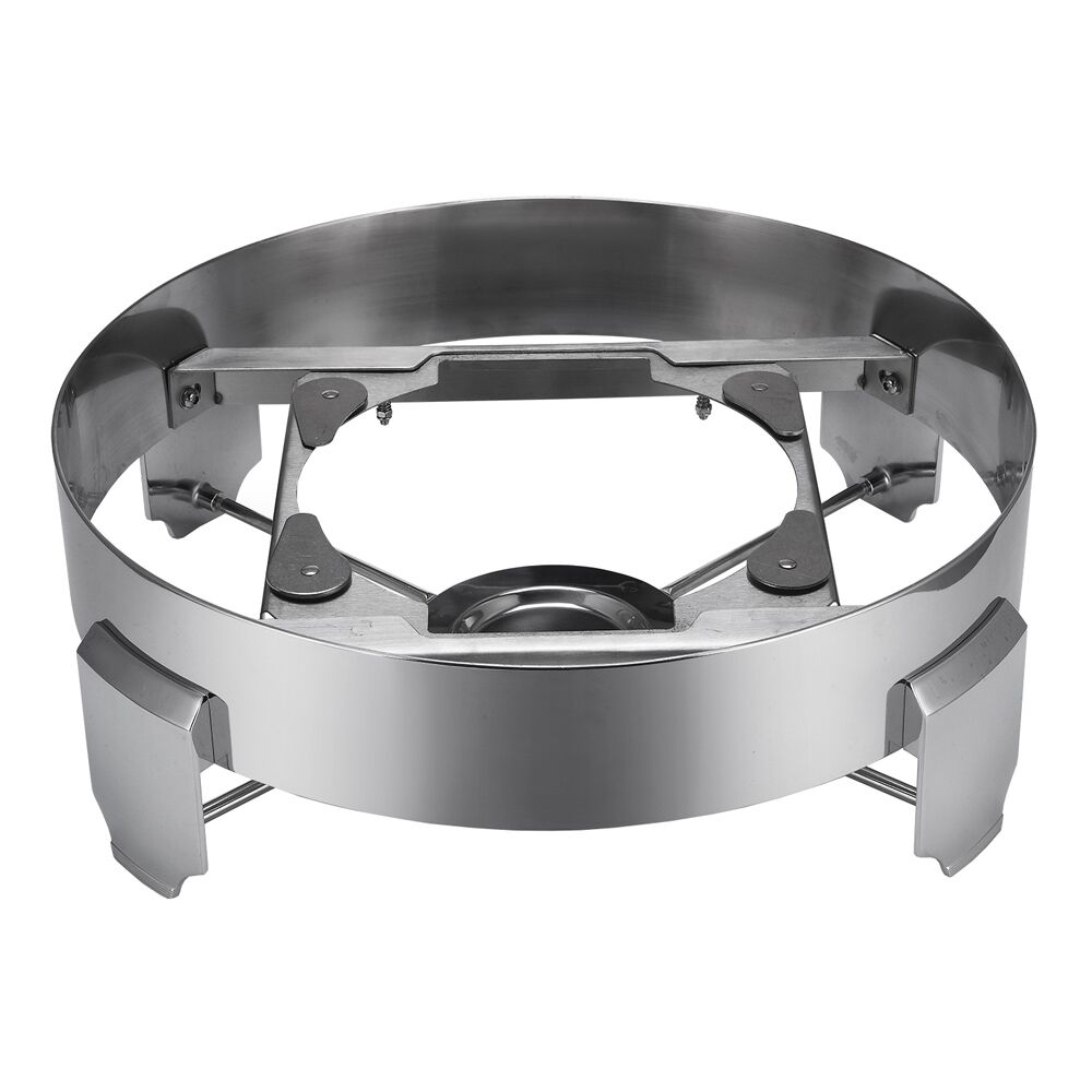 Chafing dish - Rond - avec couvercle en verre à fermeture douce (Soft-Close) - 8.9L