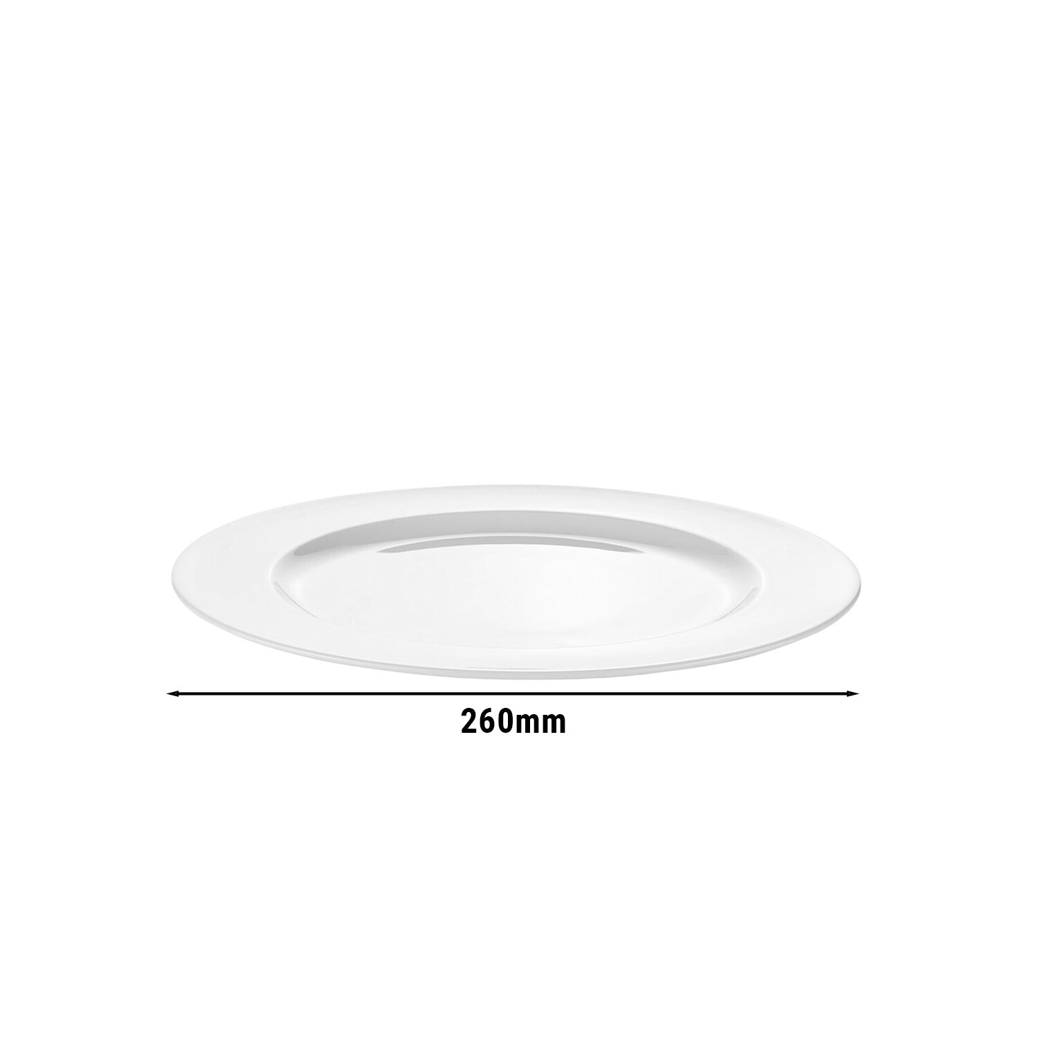 (6 pièces) WMF | BALANCE - Assiette - Plate - Aile - Ø 260 mm