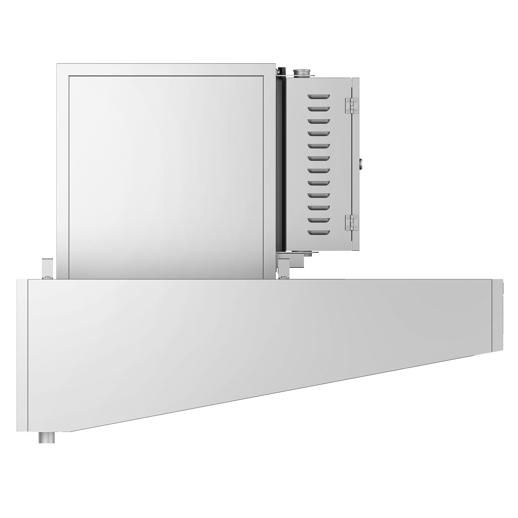 Hotte aspirante hybride - 1600 mm - efficacité de purification de l’air de 98 % - avec Smart Touch - LED