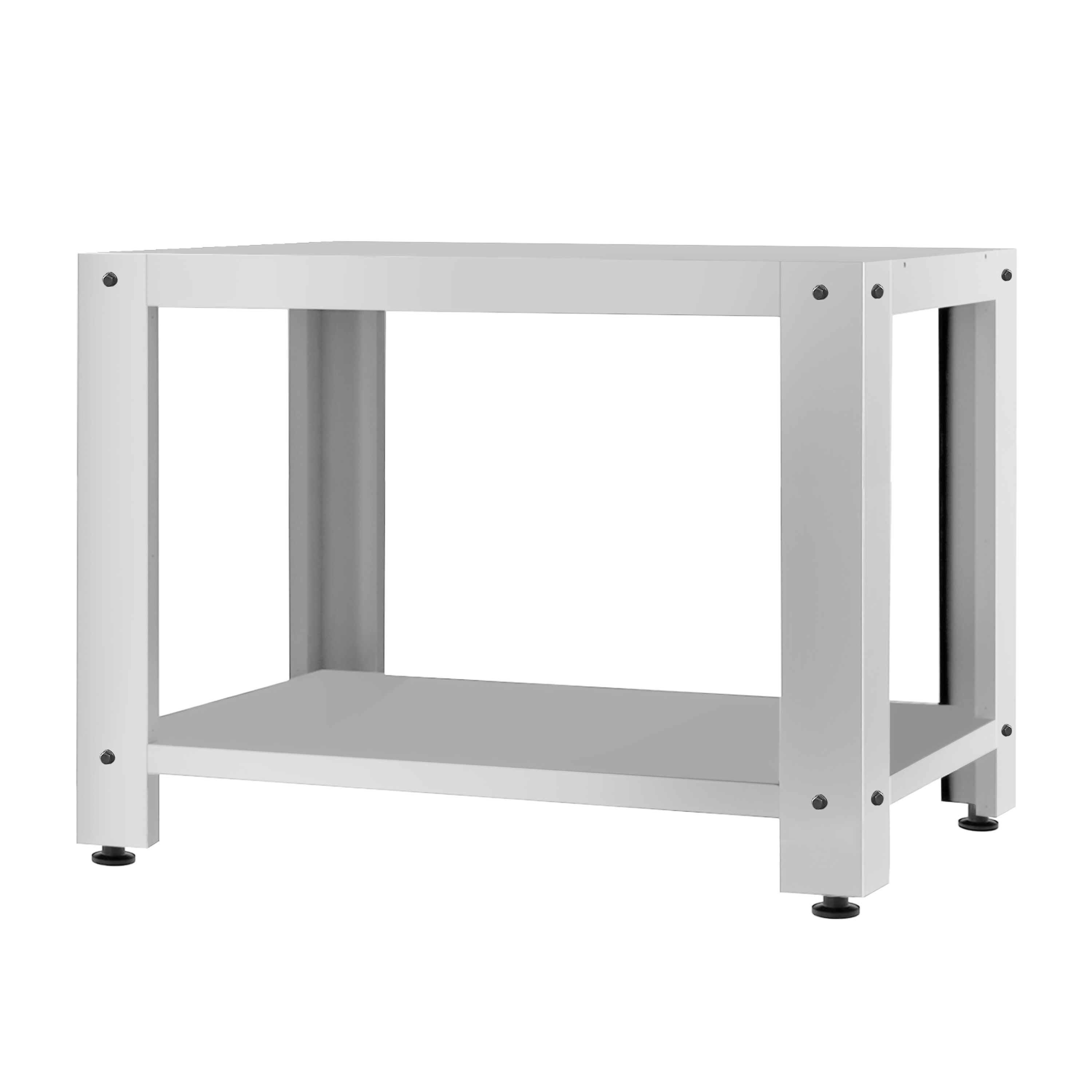 Support pour four à pizza - 1340x760x870mm - Inox - avec 1 étagère - pour POE630N & POE6630N