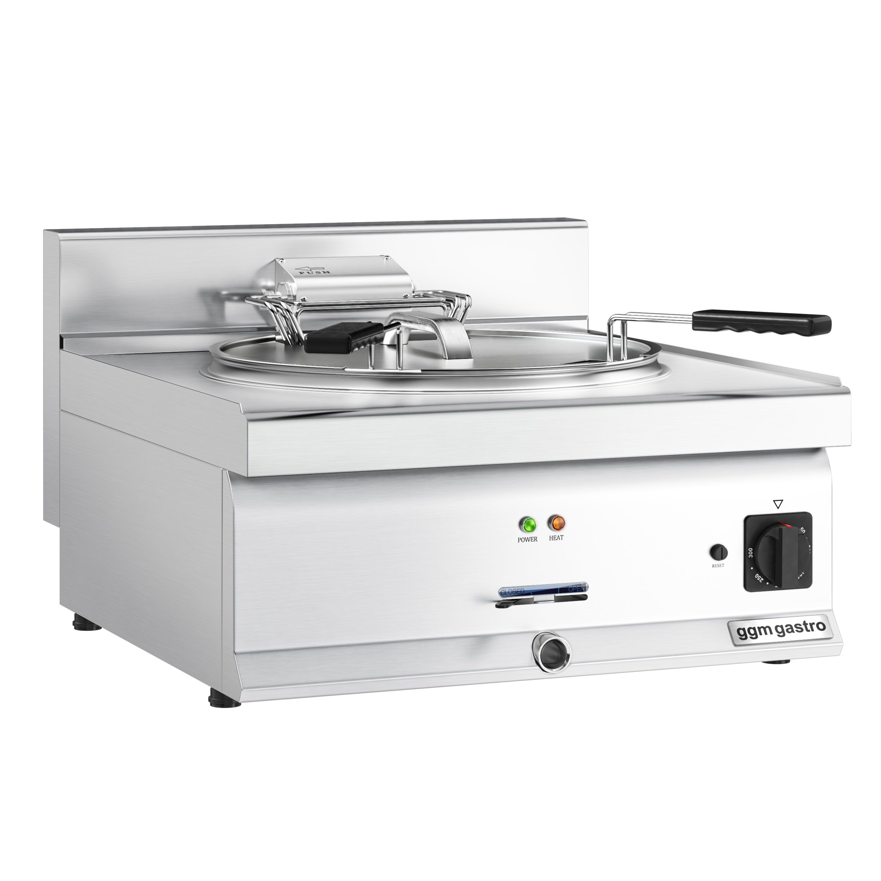 Friteuse électrique professionnelle pour poisson - 25L - 15kW