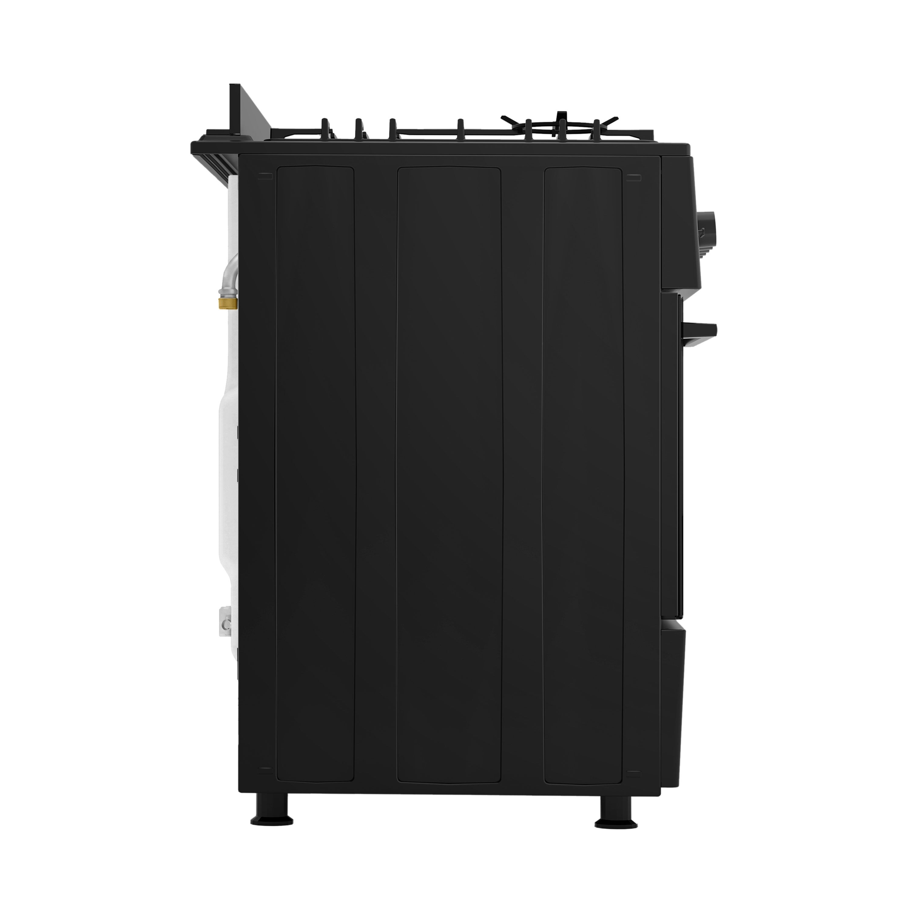 Commercial Gas Cooker – 4 Burners (8.4 kW) – 600 mm – with Electric Oven (3.85 kW)