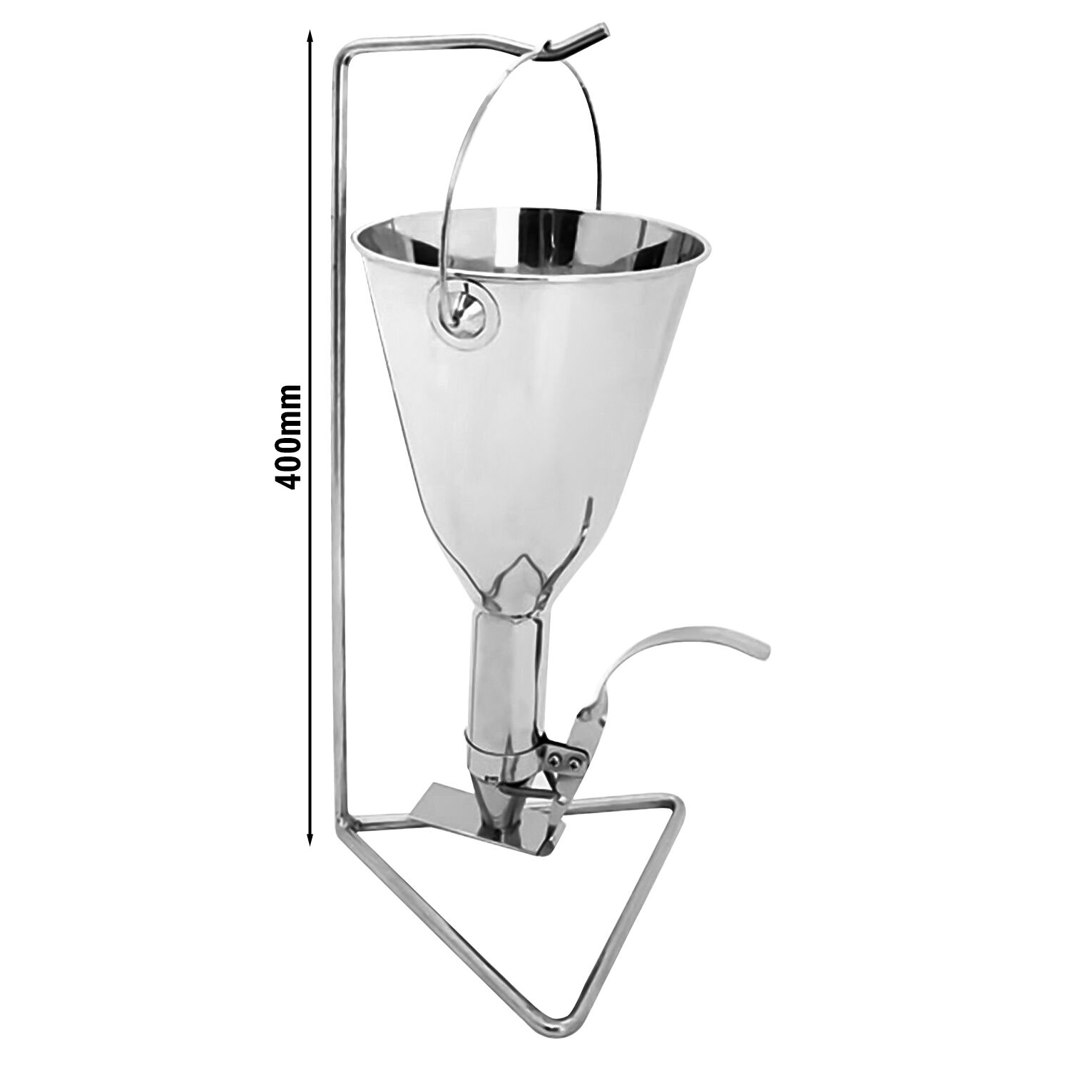 Trémie pour churros - 1L - Inox