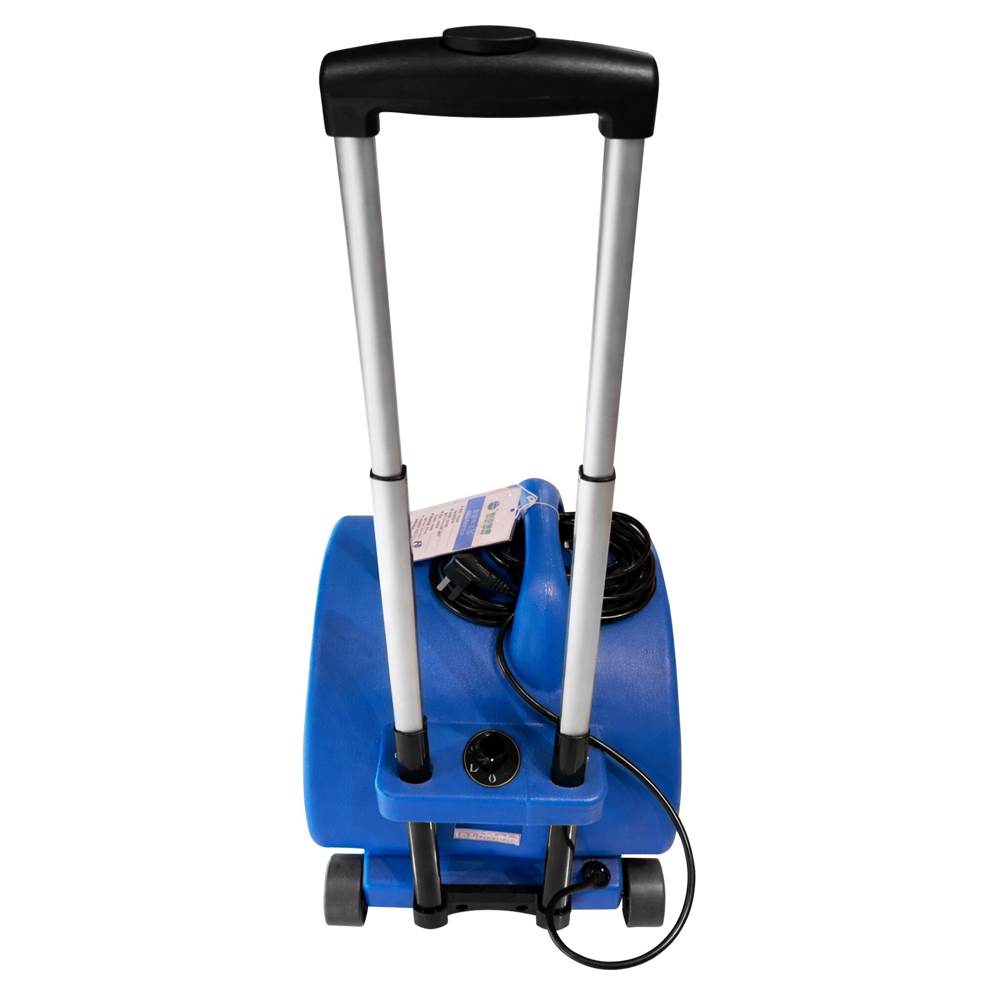 Ventilateur radial Professionnel - 3 vitesses - 850W - 1350tr/min - avec poignée de transport et roulettes