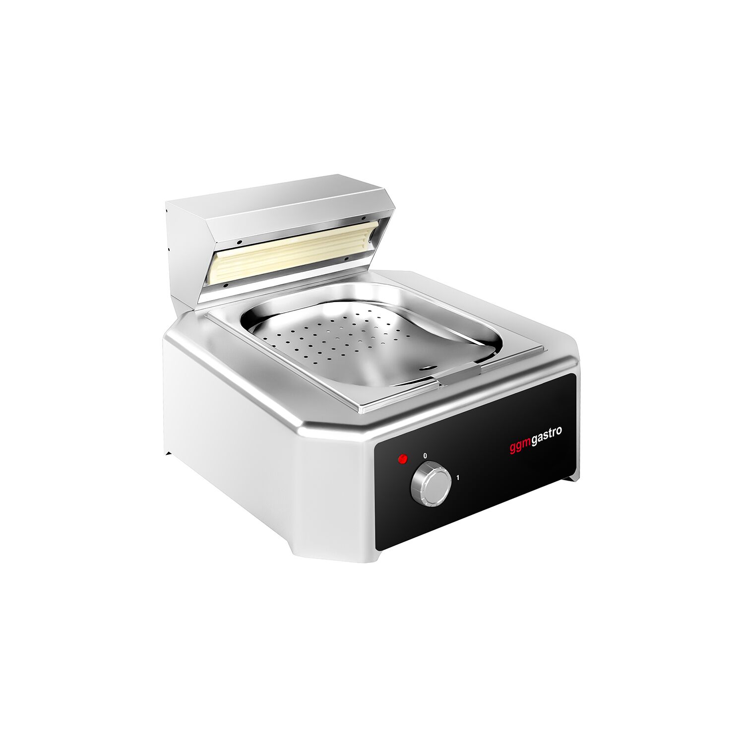 Podgrzewacz do frytek - 650W - 1x GN 1/2 - z promiennikiem IR
