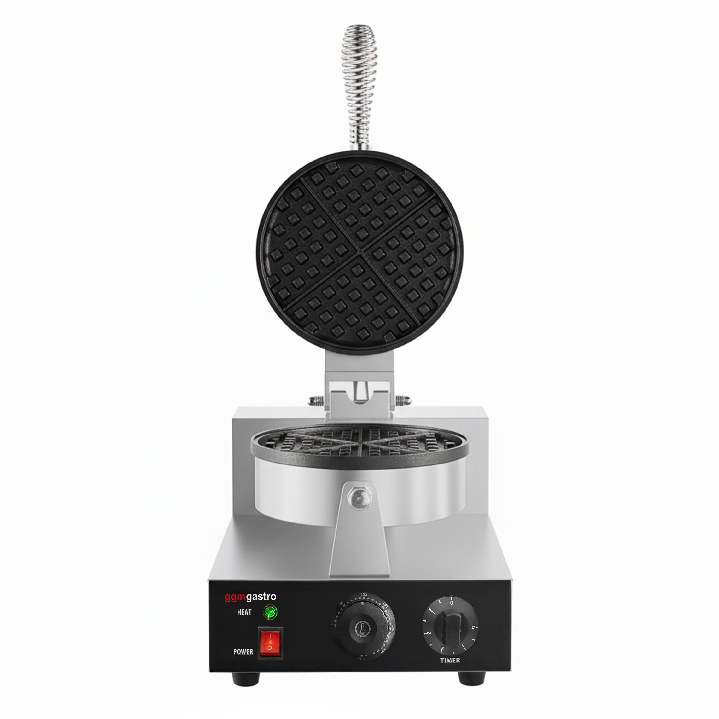 Gaufrier – simple – manuel – 1,3 kW – Forme : Rond – Ø 180 mm