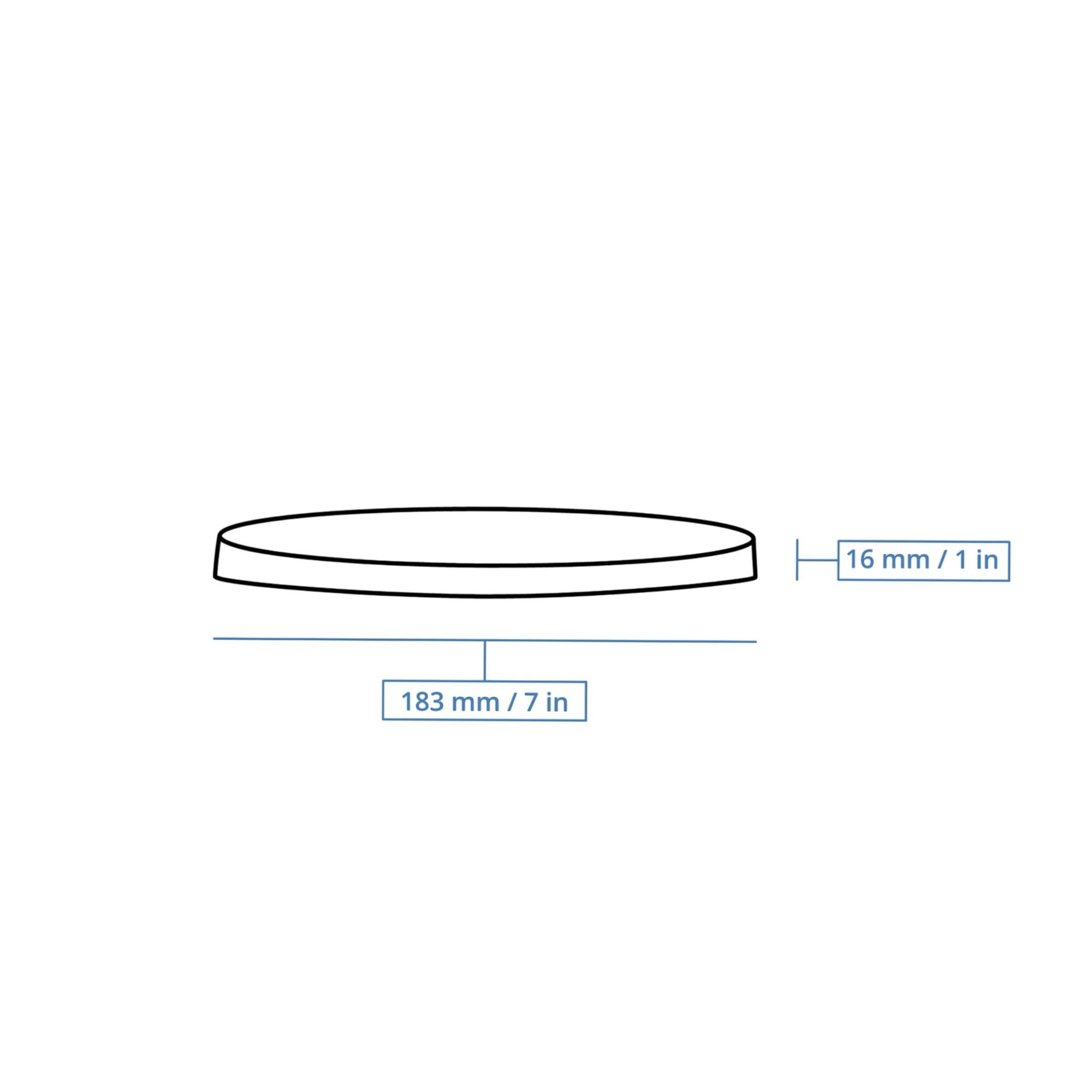 (300 pcs) Barquette réutilisable - Ronde - Transparent