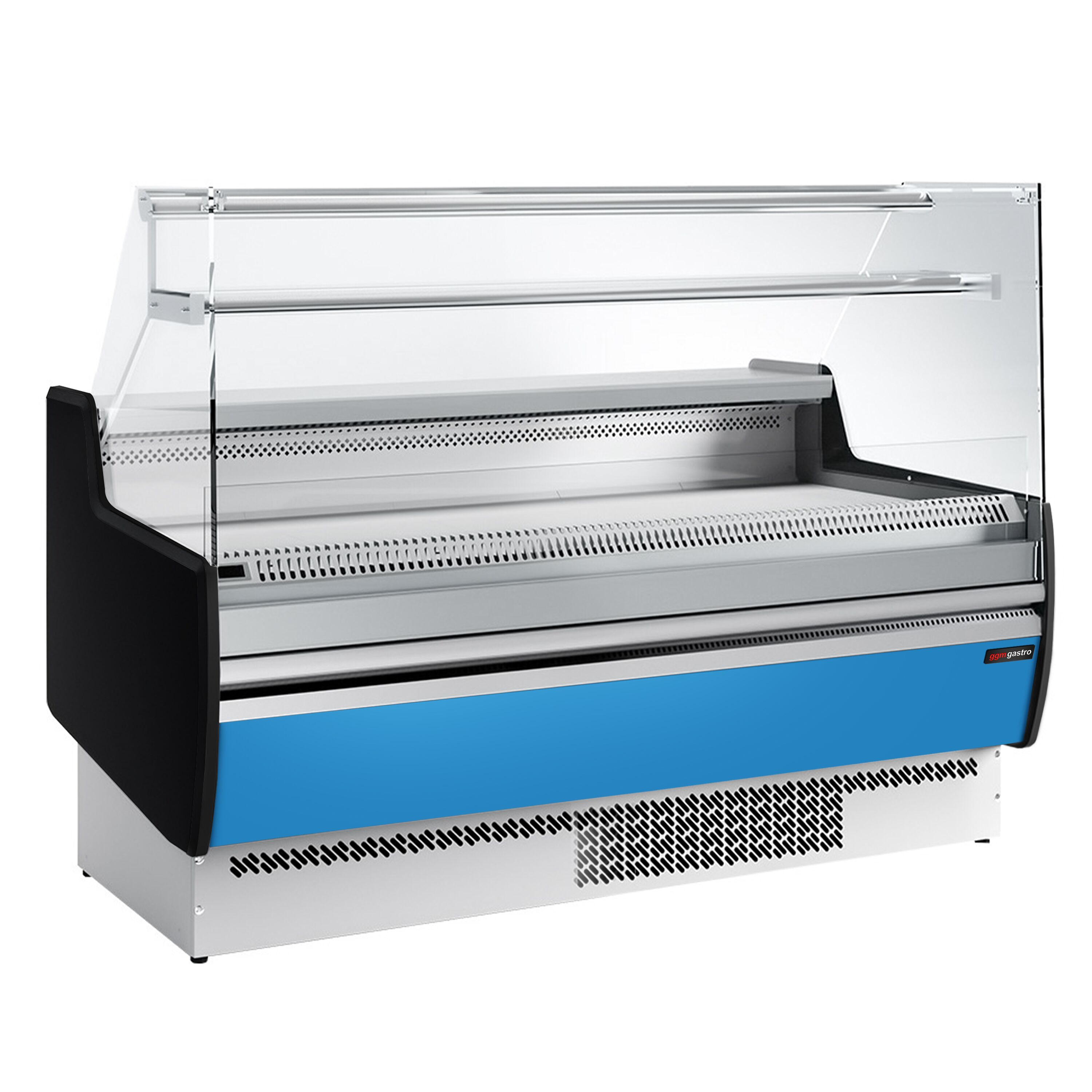 Serve Over Counter - 1622x953mm - with 2 doors - front panel light blue - capacity 178 litres