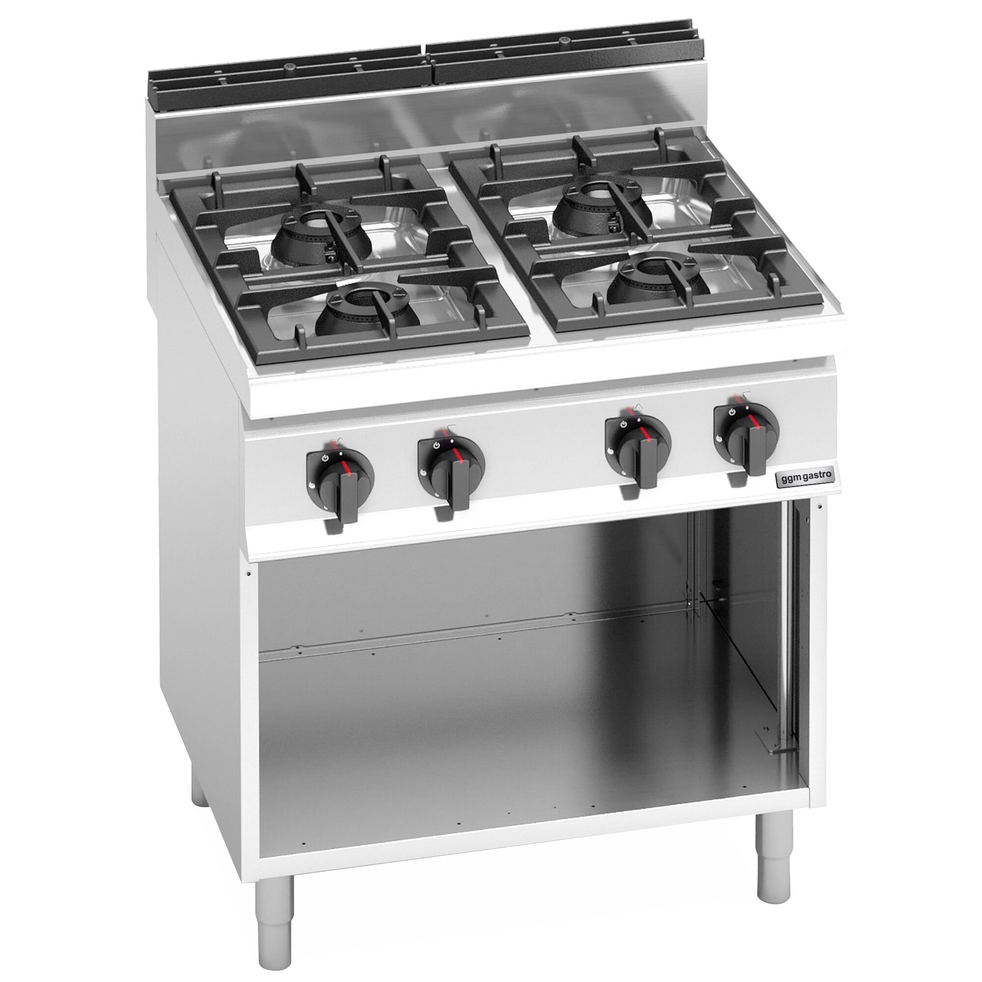 Fourneau à gaz – 28 kW – 4 brûleurs