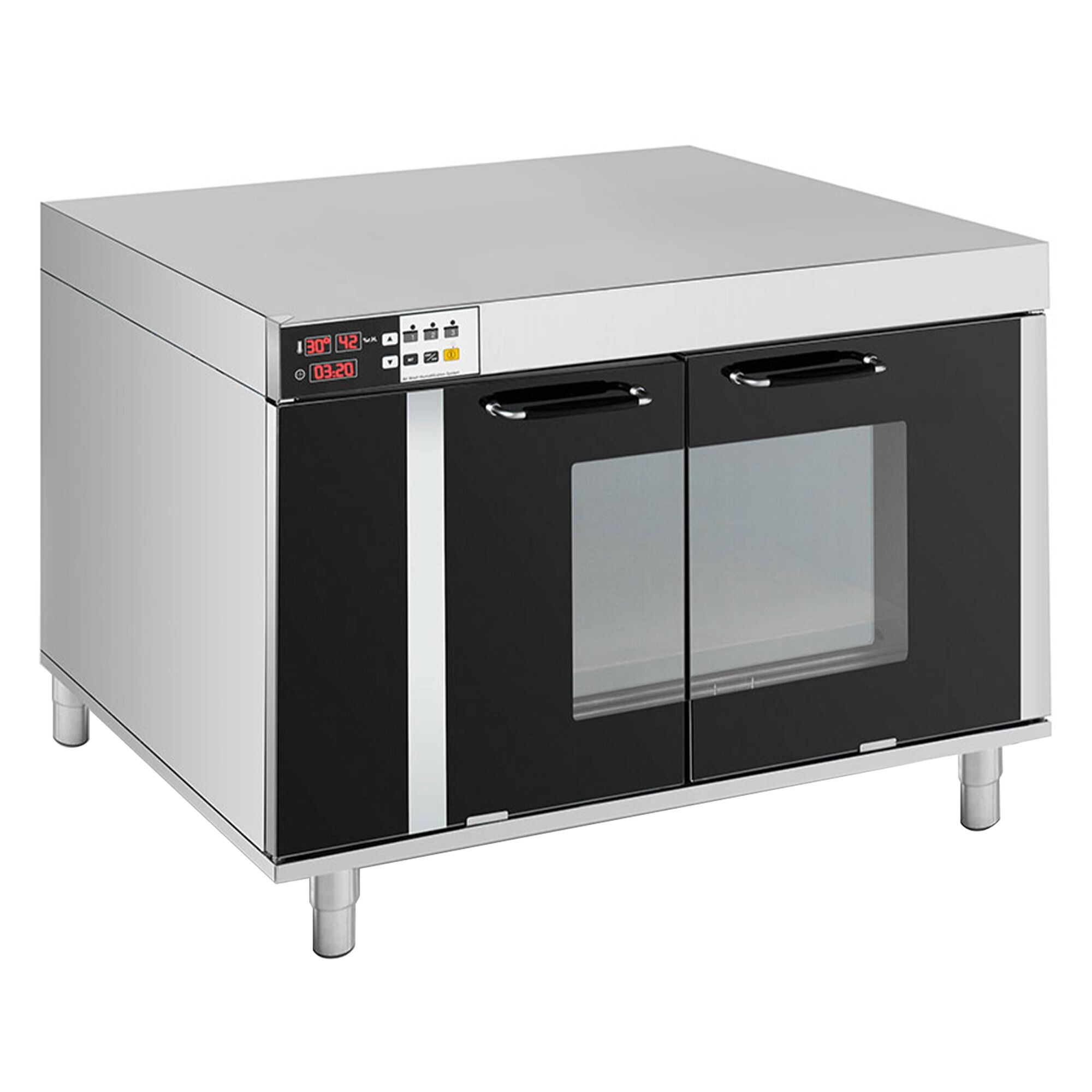 Forno combinato a vapore per panetteria - Digitale - 6x EN 600x400 - incl. forno per pizza, armadio di lievitazione e sistema di lavaggio