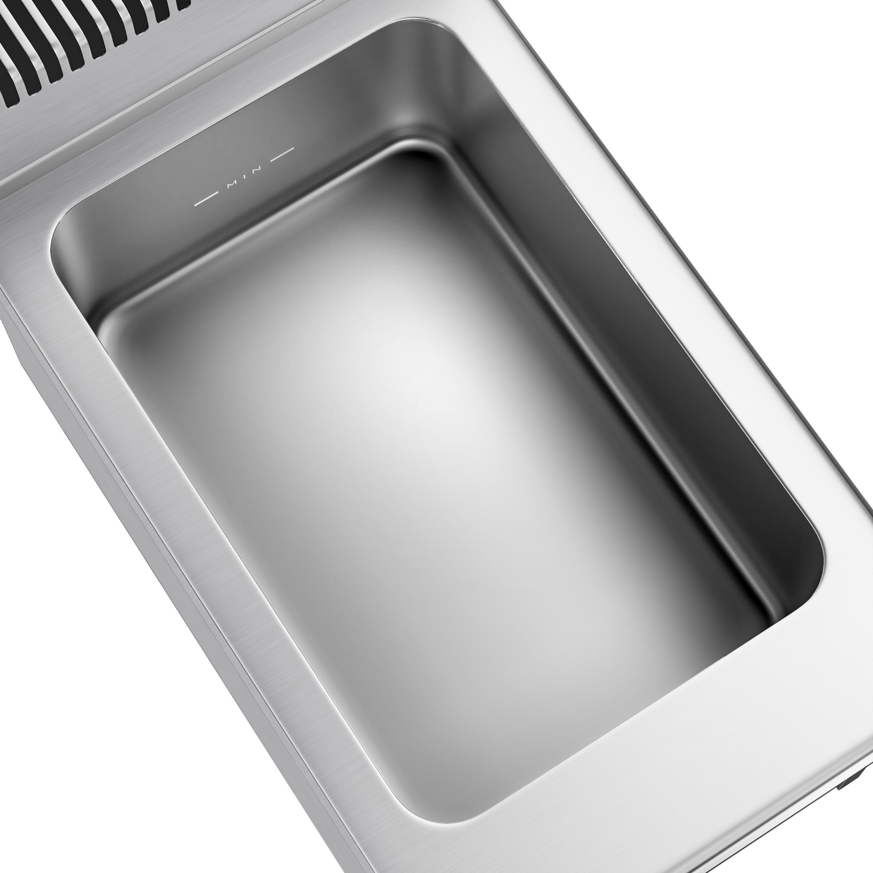 Bain-marie électrique – 1,2 kW – 1 × GN 1/1 ou 2 × GN 1/2