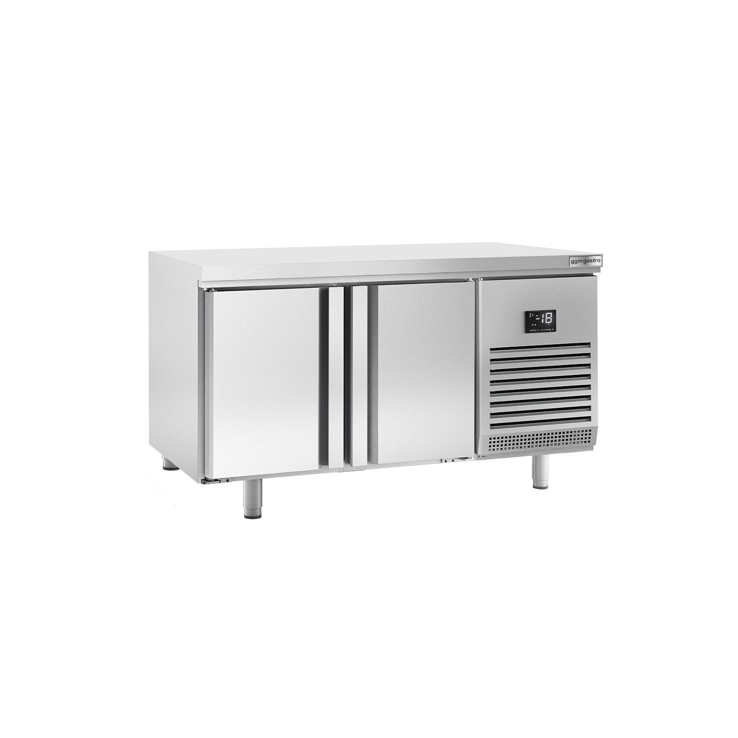 Table de congélation pour boulangerie Premium PLUS - 1618 x 800 mm - avec 2 portes