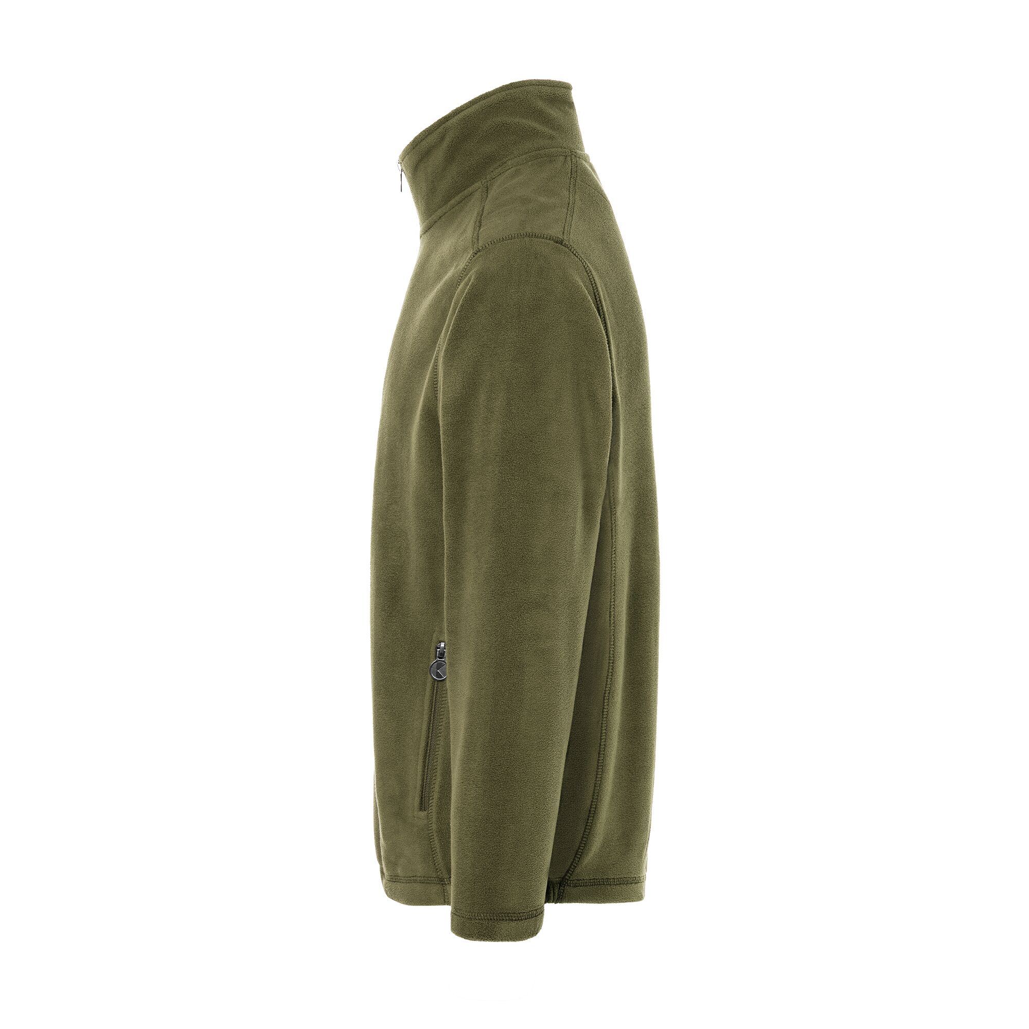 KARLOWSKY | Workwear Men's Fleece Jacket ECO – Moss Green – Size M