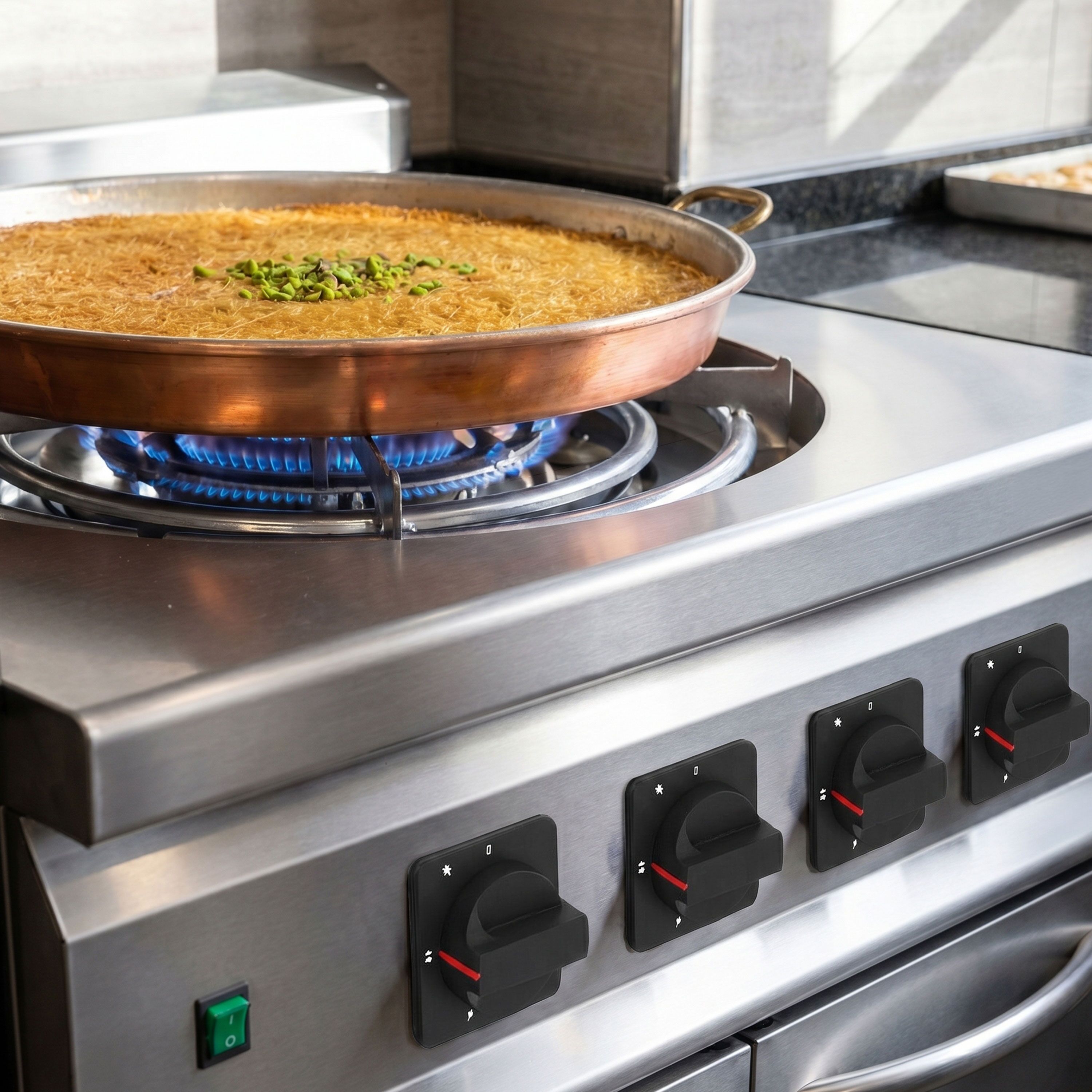 Kadayif gas stove - 10 kW - 1 burner