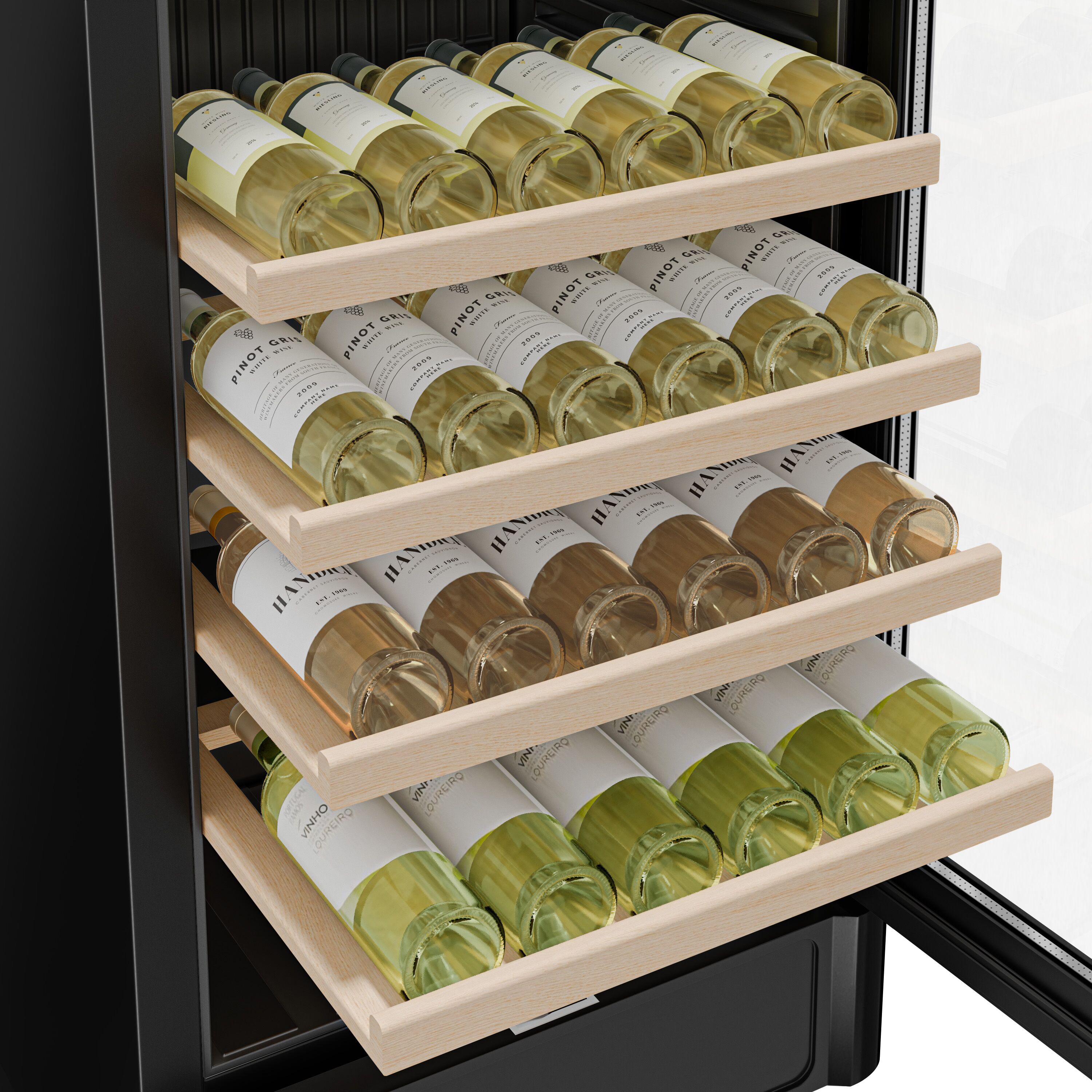 (2 pièces) Vitrine réfrigérée à boissons - 690 litres - avec 2 portes vitrées et écran publicitaire