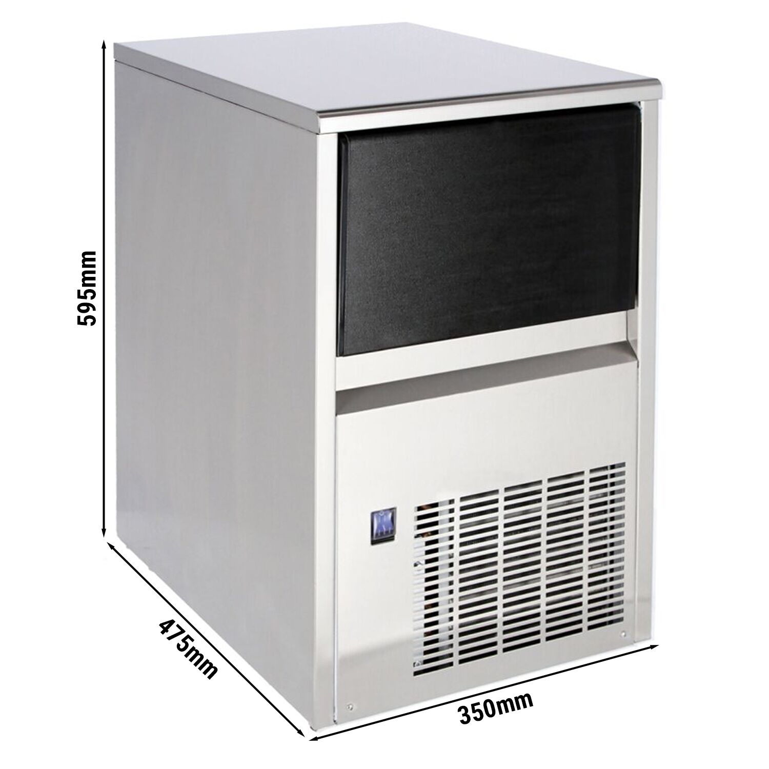 Machine à glaçons - Cubes - 23 kg/24 h