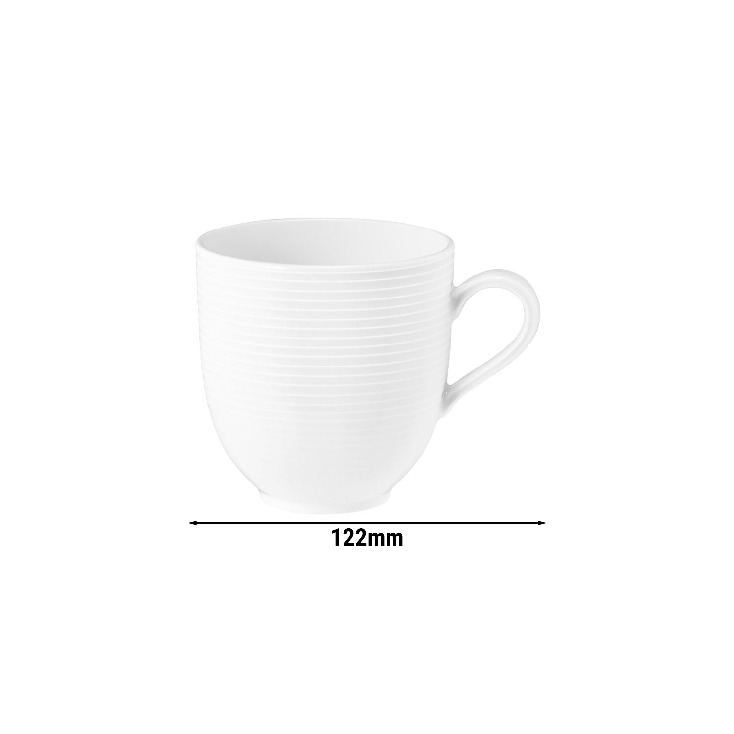 (6 st.) Seltmann Weiden - mjölk kaffekopp Tulpe - 0,37 liter