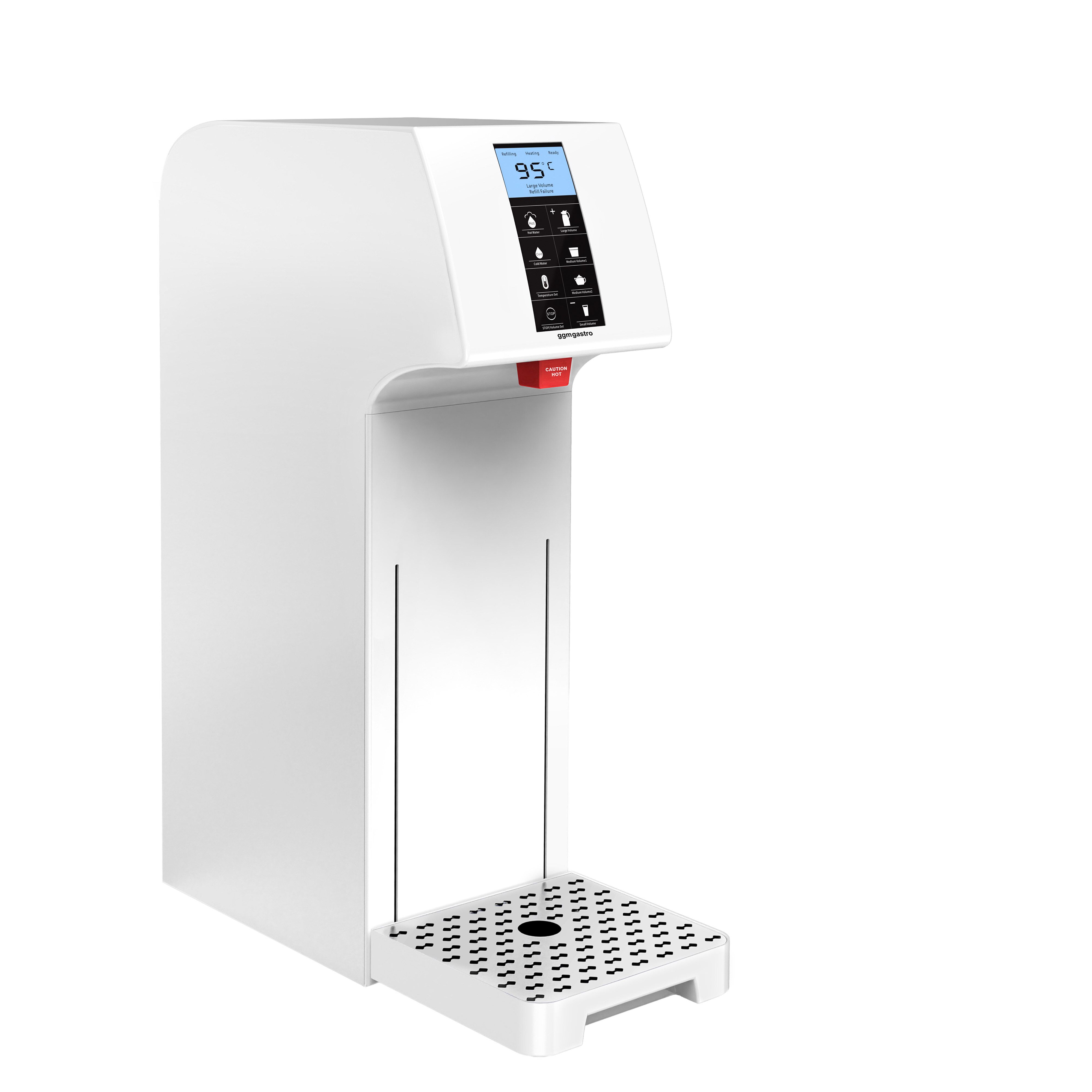 Distributeur de boissons chaudes - Numérique - 9,5L - 2kW - Blanc