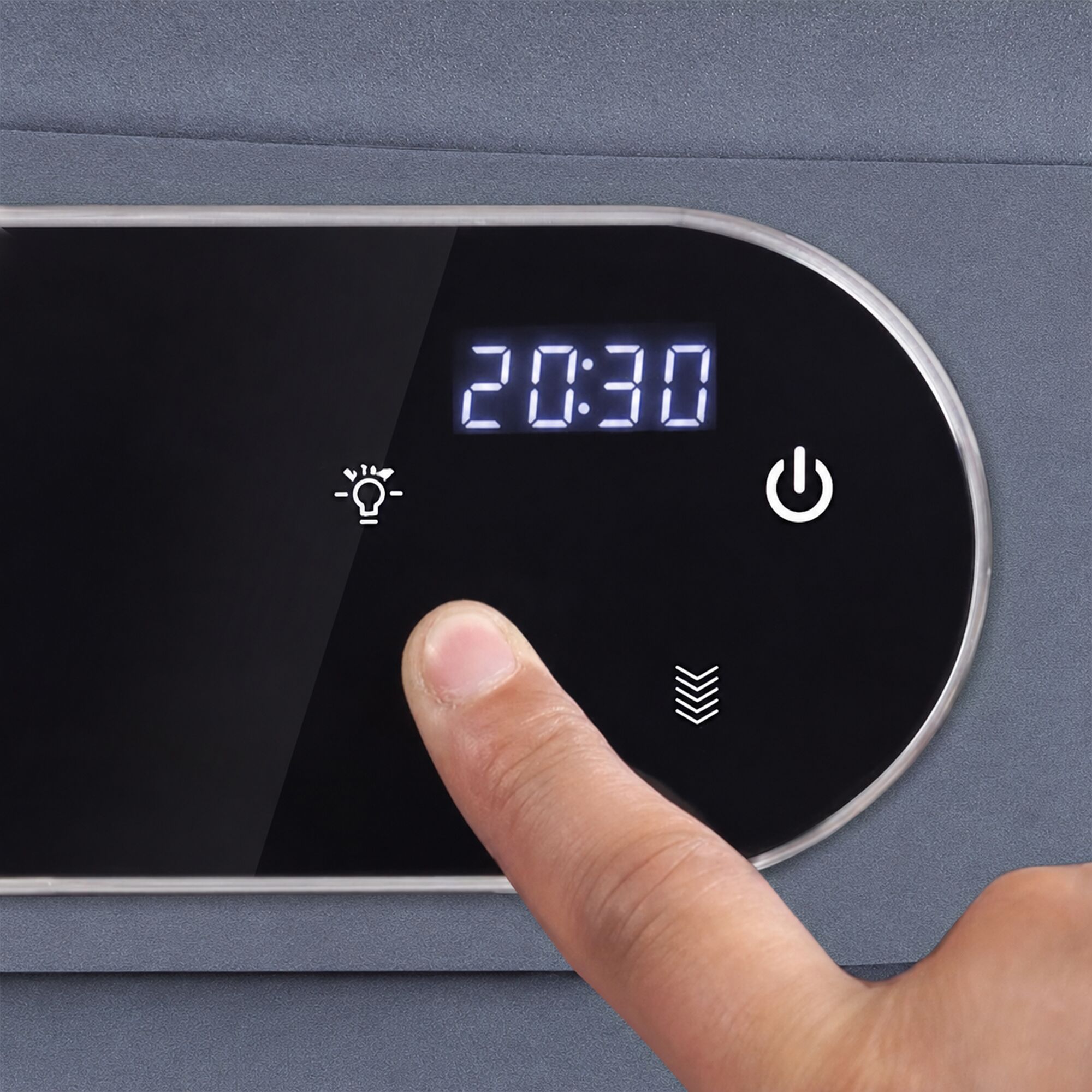 Πλανητικό μίξερ - 20 λίτρα - 1,1 kW - με οθόνη, φωτισμό & 3 σύρματα - Ιβουάρ ανοιχτό