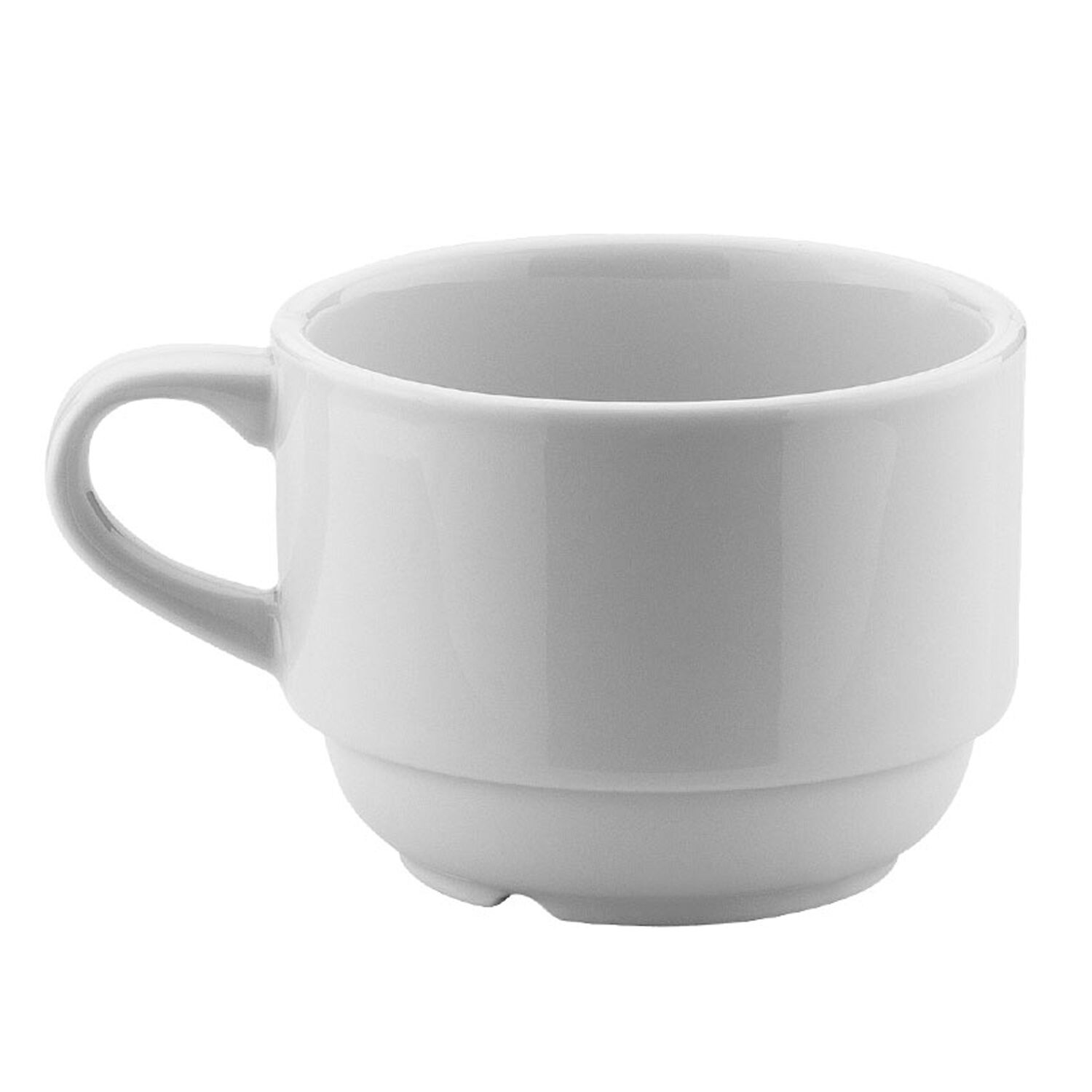 (6 pièces) ENTITY – Tasse à espresso – Blanc