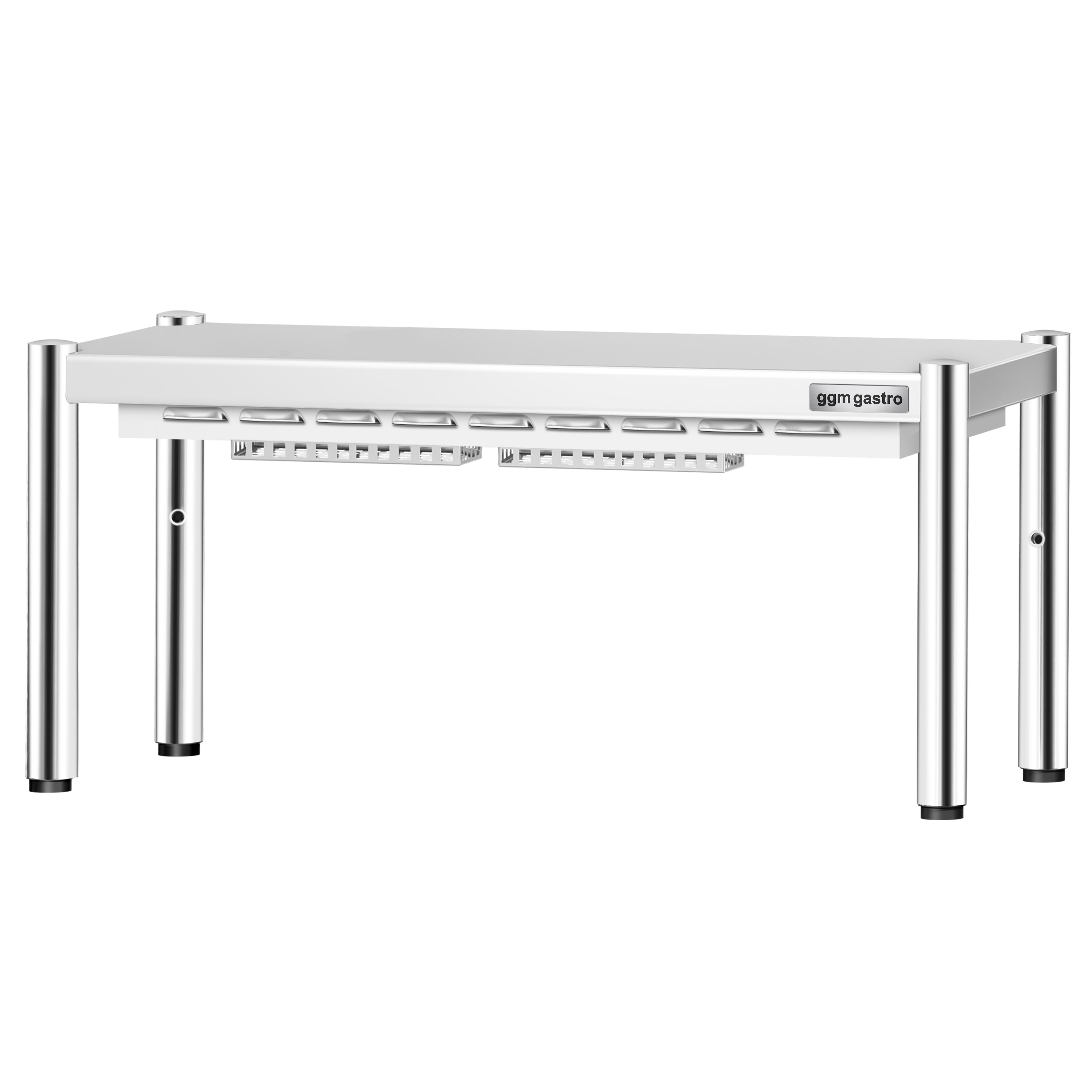 Pont chauffant PREMIUM infrarouge - 800x370mm - 700W - 1 étage chauffant - réglable en hauteur