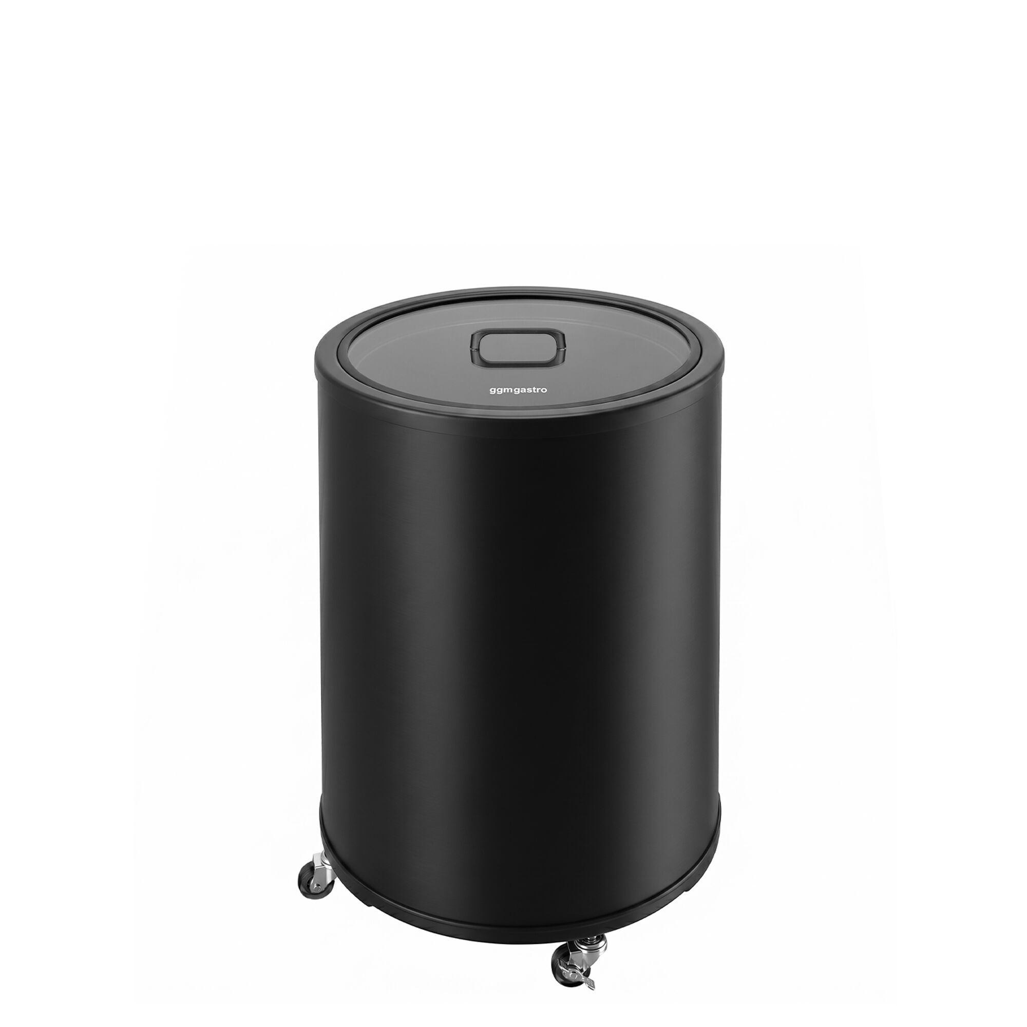 Réfrigérateur de fête / tonneau réfrigéré - 30 litres - couvercle en verre avec poignée & roulettes mobiles