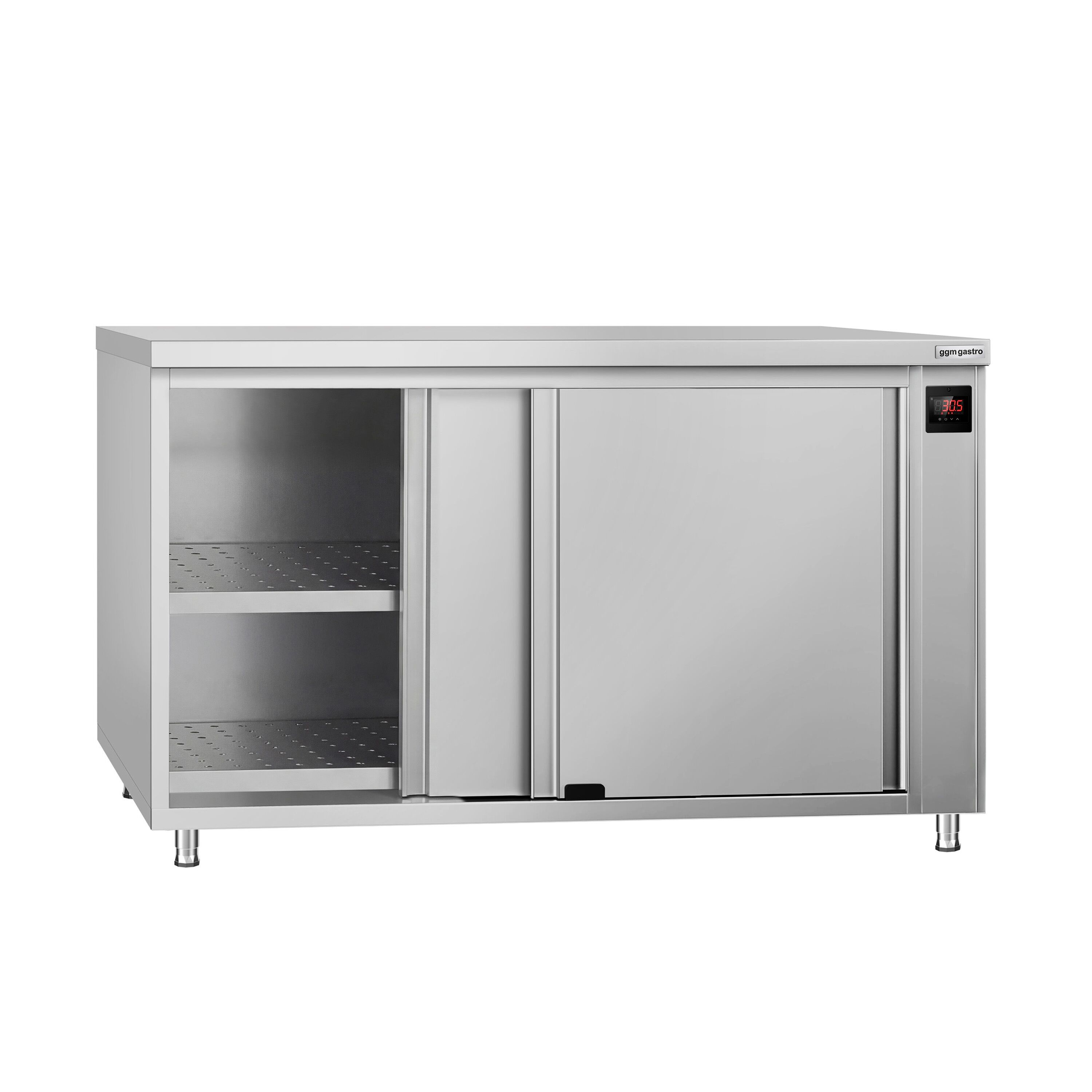 Armoire chauffante professionnelle - 1.5W - 1 étagères - 1400x600x870mm