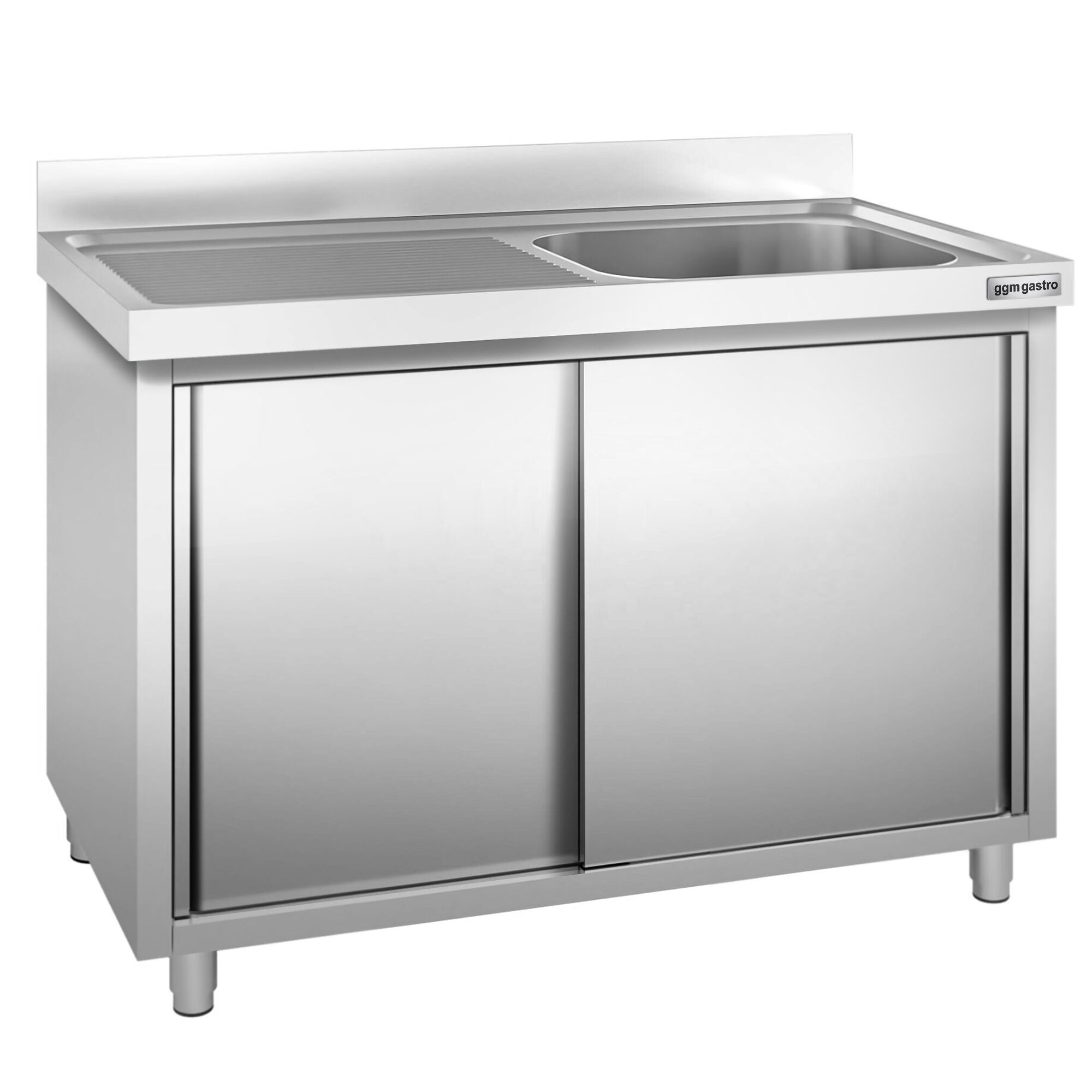Meuble plonge PREMIUM - 1400x700mm - avec 1 bac à droite