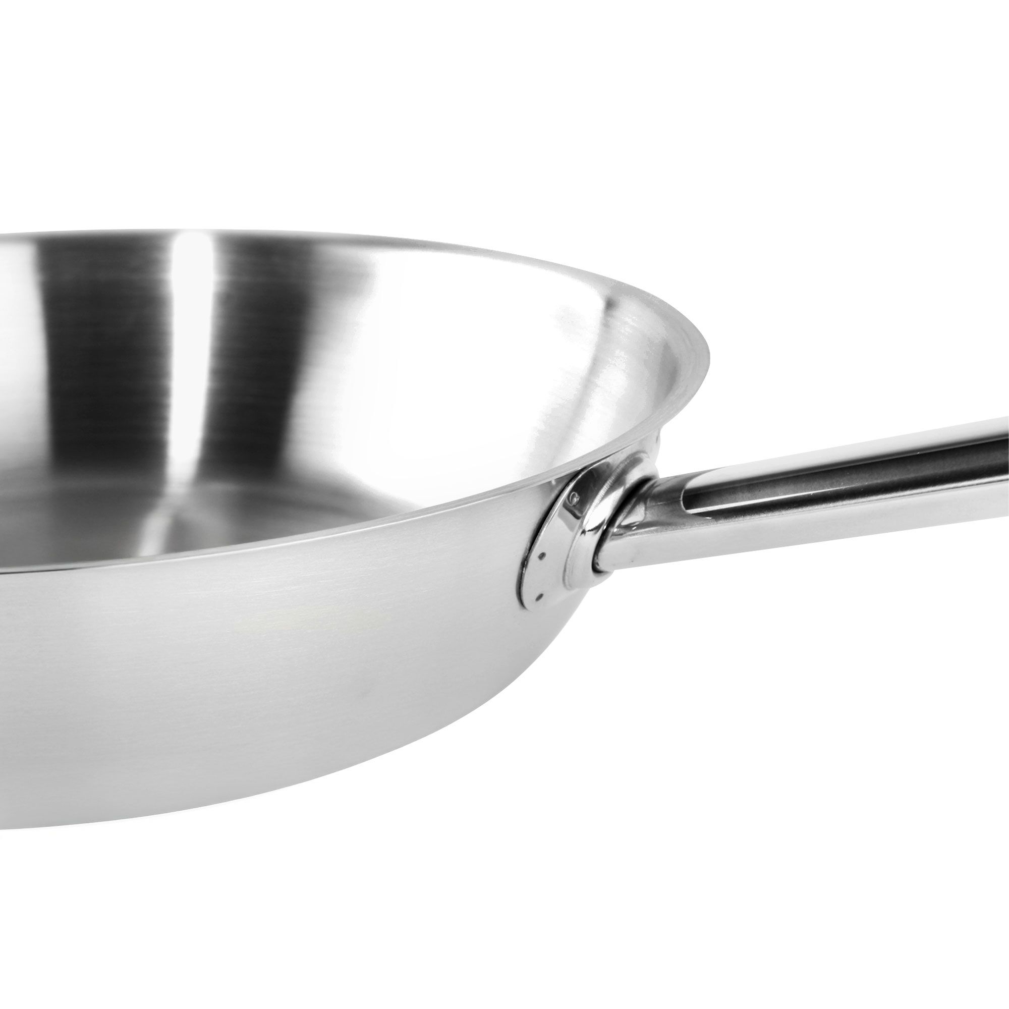 Sauteuse Conique - Acier Inoxydable - 1,9L - Ø 200mm - Hauteur: 70mm - Compatible induction