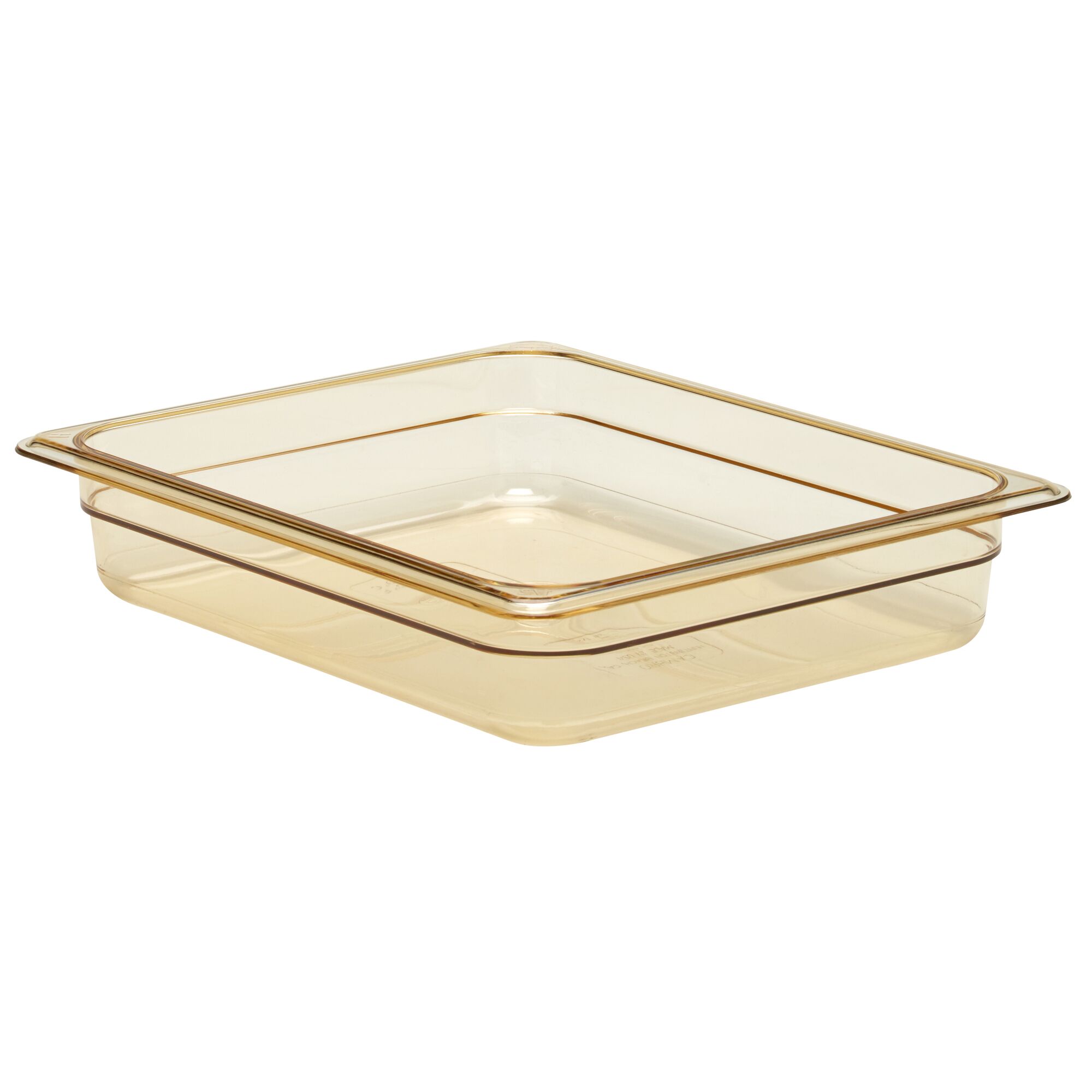 (6 Stück) CAMBRO | H-PAN™ - Hitzebeständiger Behälter GN 1/2 - Bernstein - Höhe: 65mm