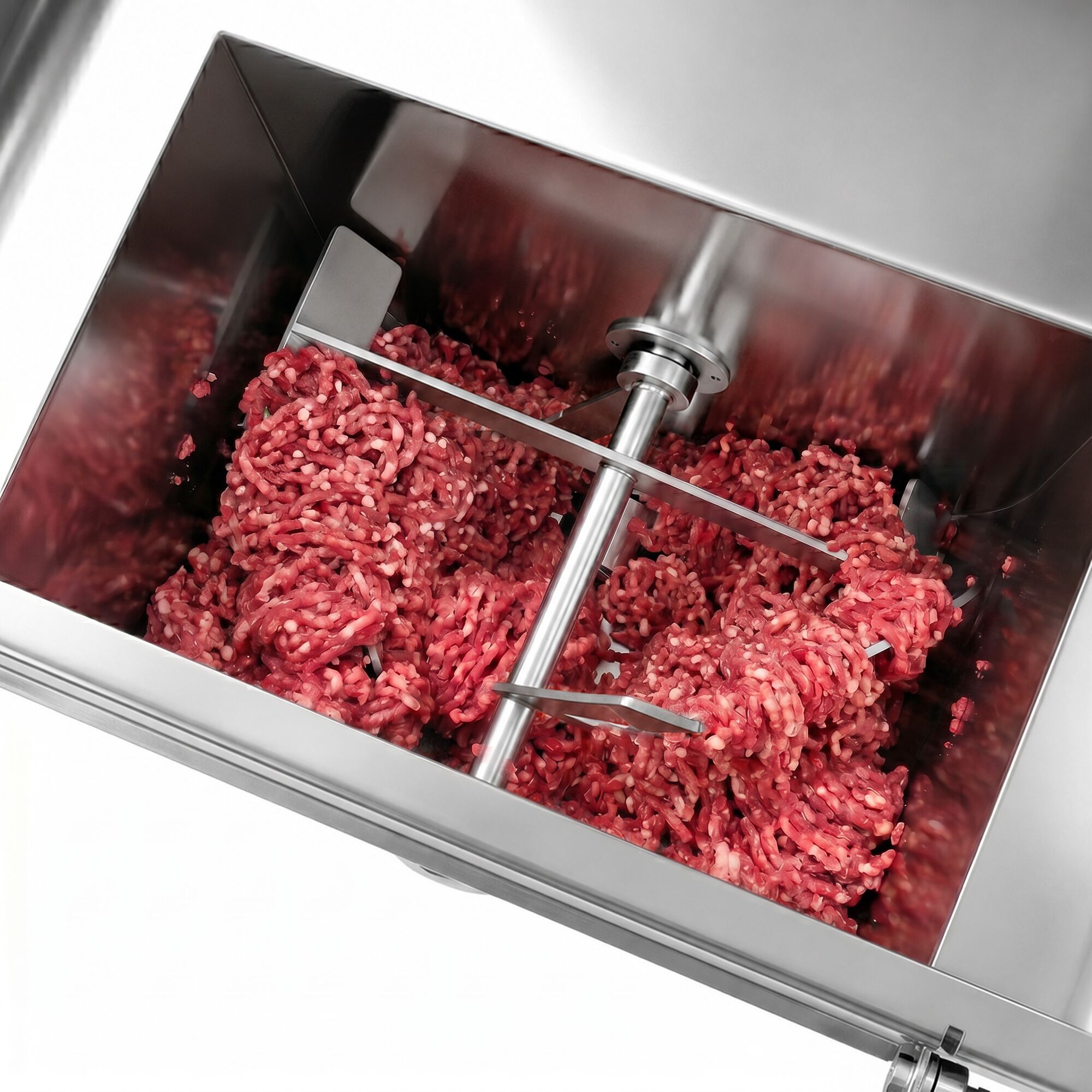 Electric meat grinder 32 with meat mixer - 800-1000 kg/h - Capacity: 42 liters / 30 kg