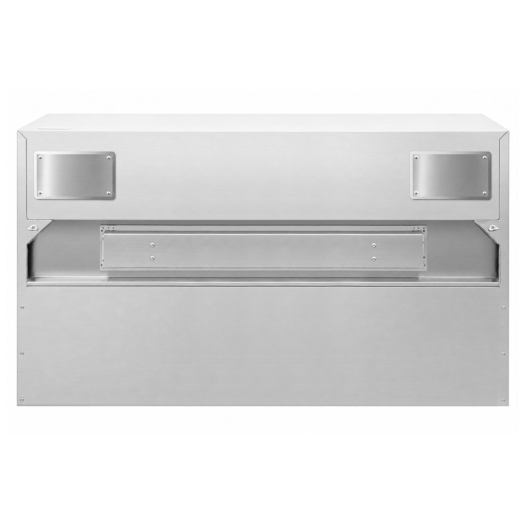 Induction box hood - 1600mm - with filter & light - without motor