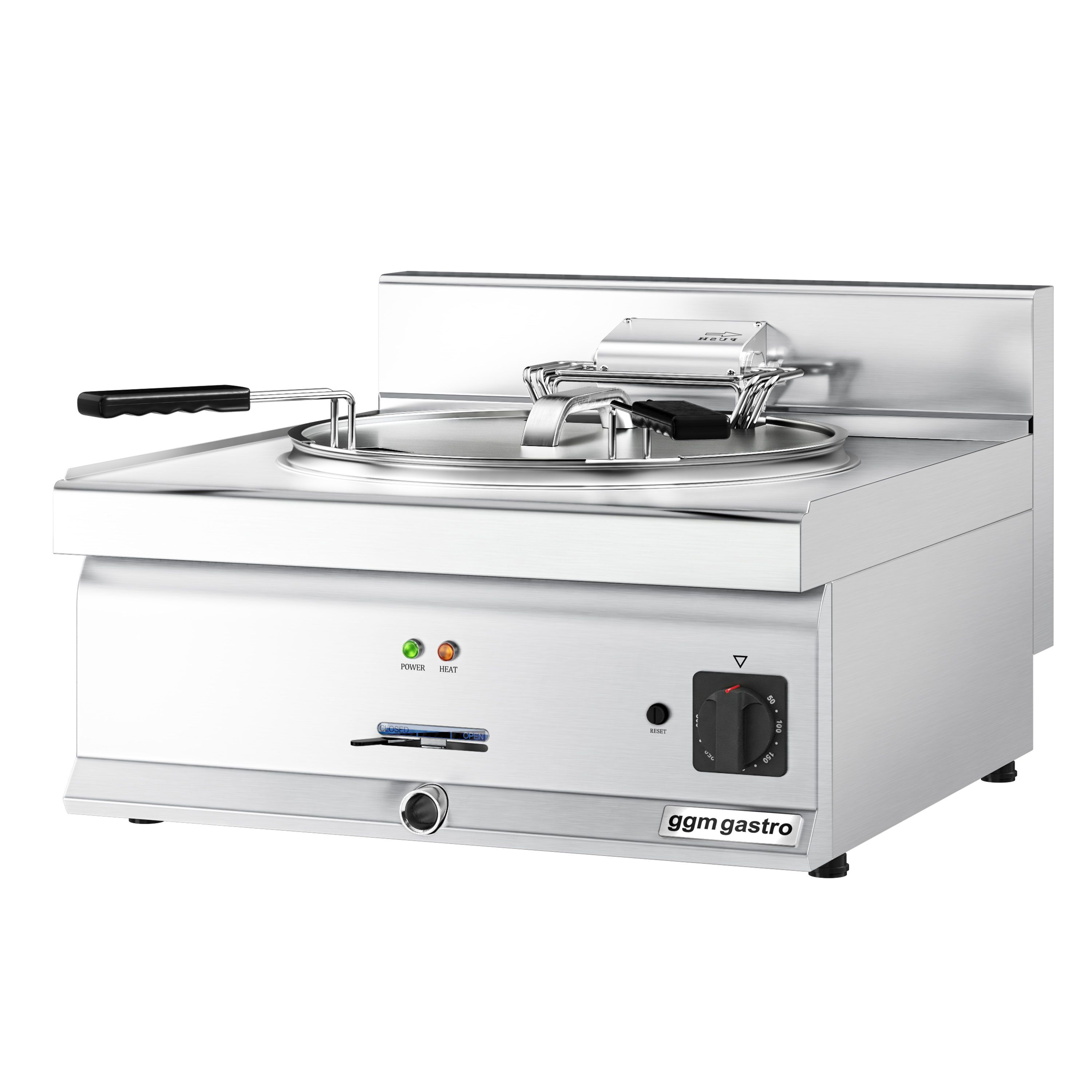Friteuse électrique professionnelle pour poisson - 25L - 15kW