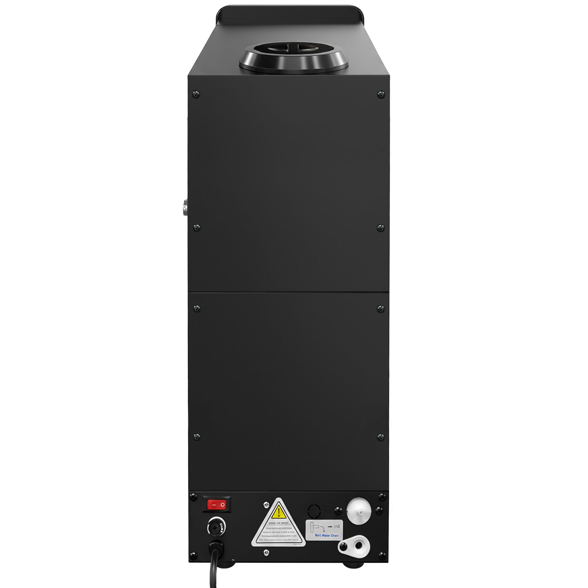 Commercial tabletop instant hot drinks machine, 2 ingredient canisters — 1.8 kW — Touch — Black