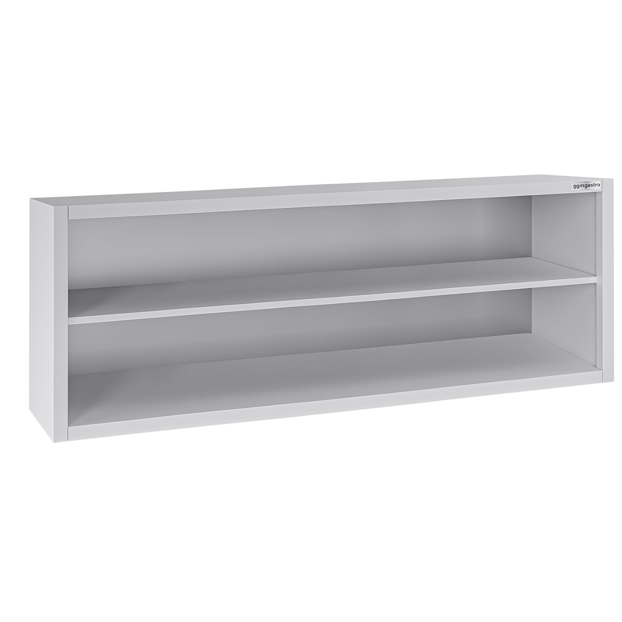 Armoire murale en acier inoxydable ECO - 2000x400mm - sans portes (ouvert) - 650mm de haut