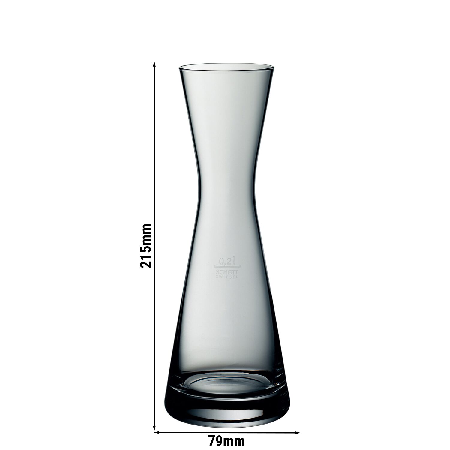 (6 pièces) - WMF | Carafe 57 - 250 ml - non étalonnée