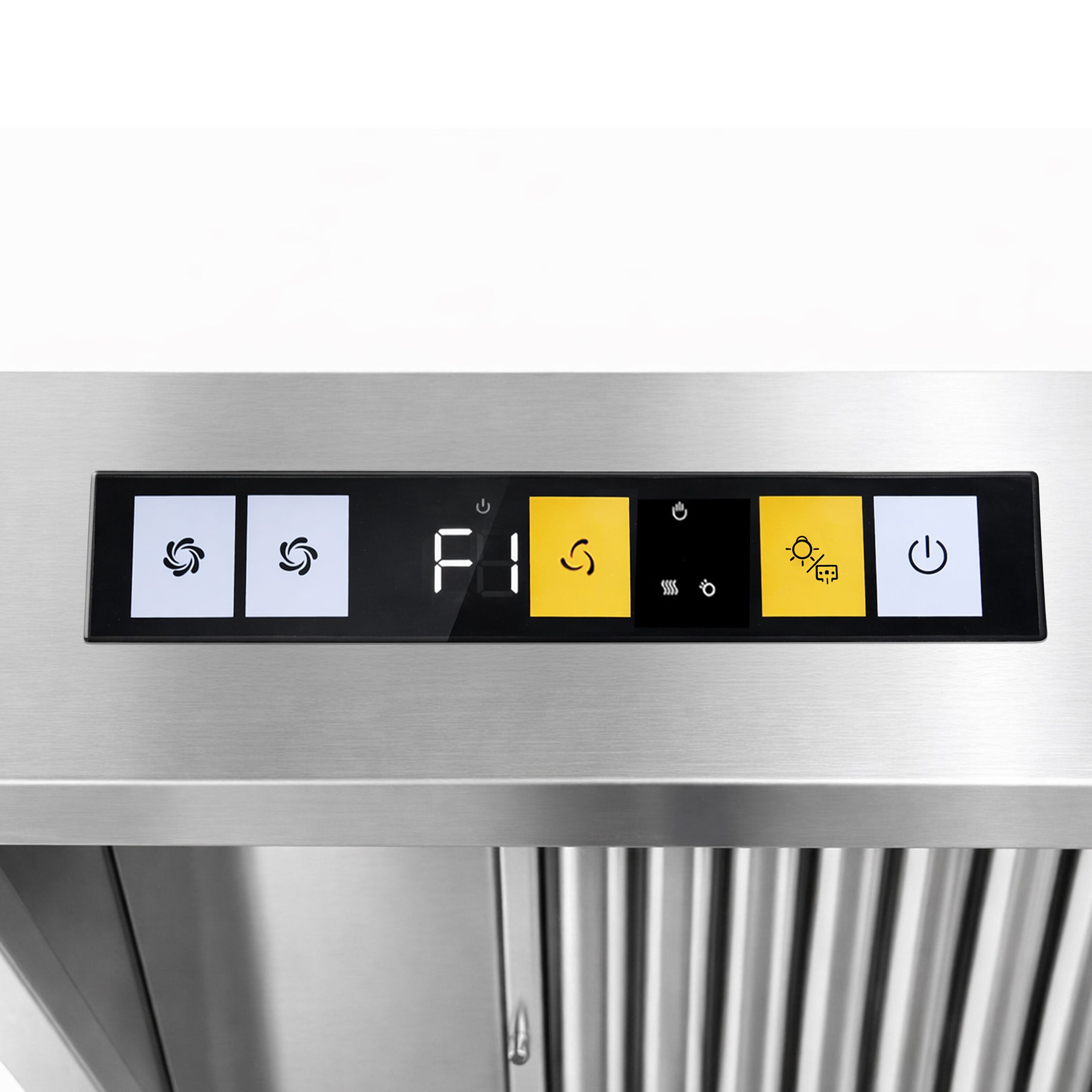 Hotte murale avec moteur – 1000 mm – régulateur, filtre et lampe