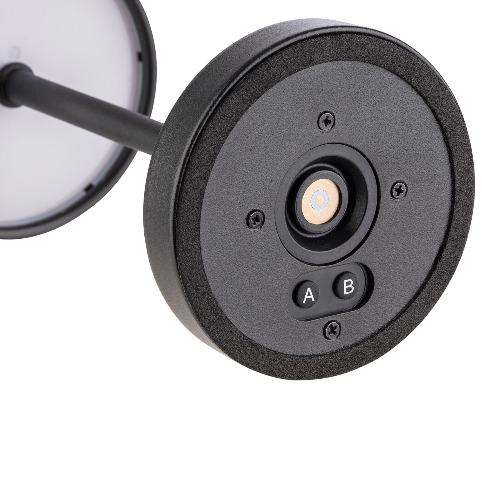 Lampe de table – MERLE MICRO – dimmable en 3 niveaux – Ø 80 mm – Noir