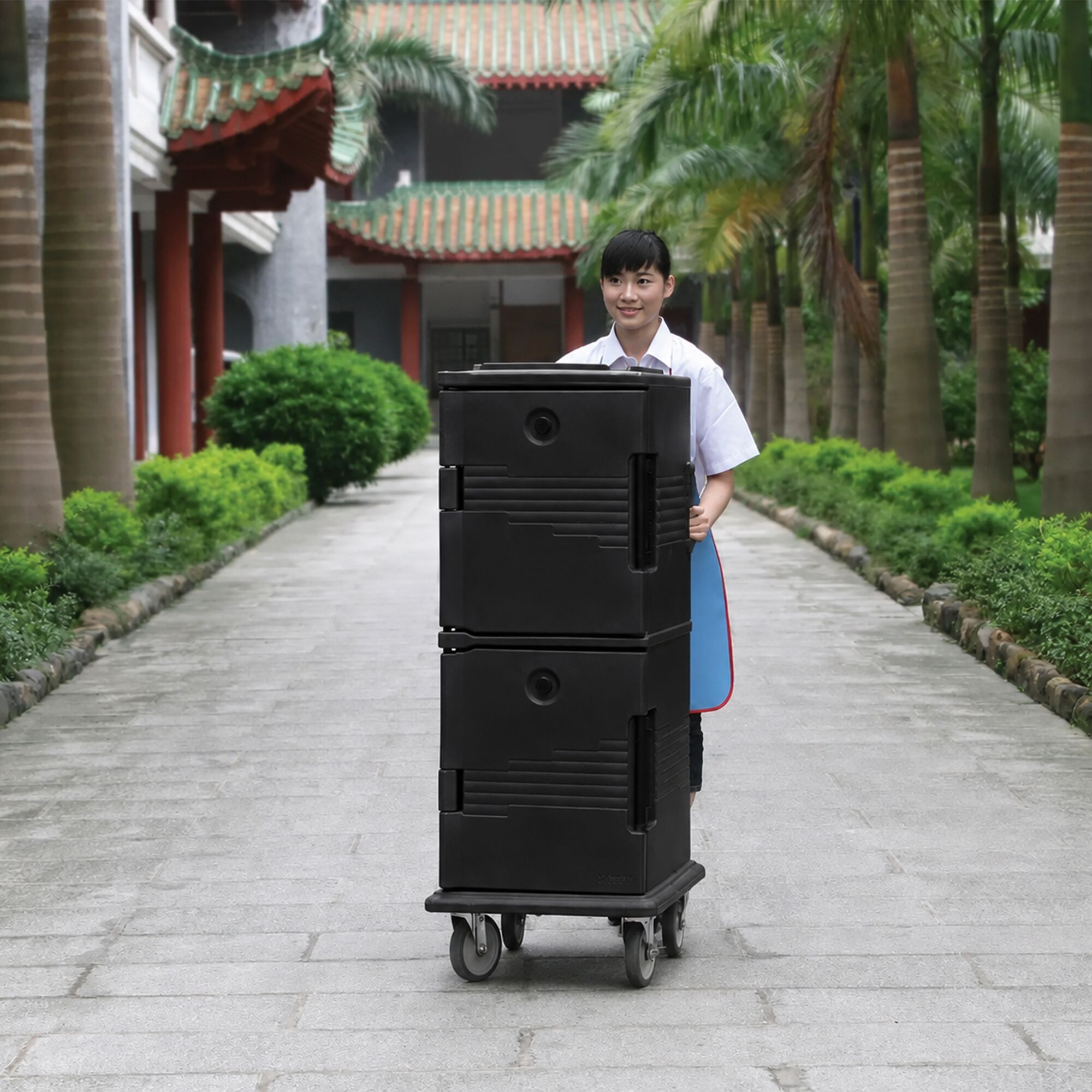 CAMBRO | ULTRA CAMCARTS® - Thermobehälter für 8x GN 1/1 - Neutral - Schwarz