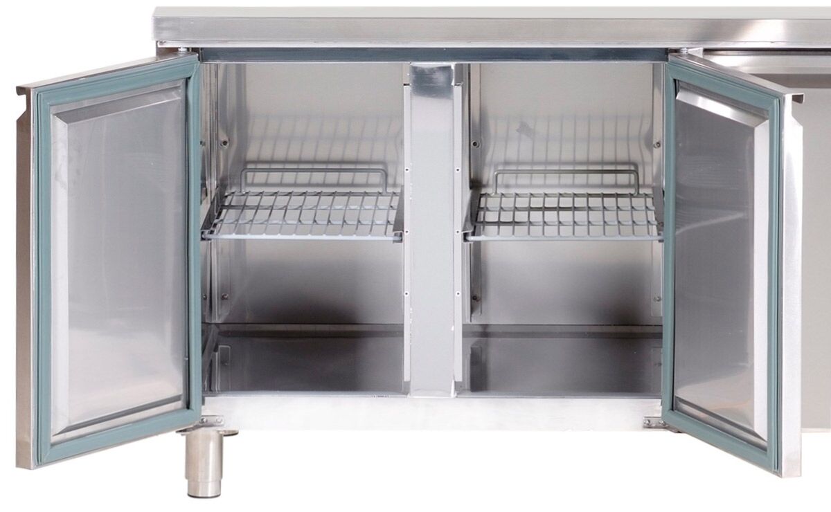 Table réfrigérée de boulangerie ECO - 2000x800 mm - avec 3 portes