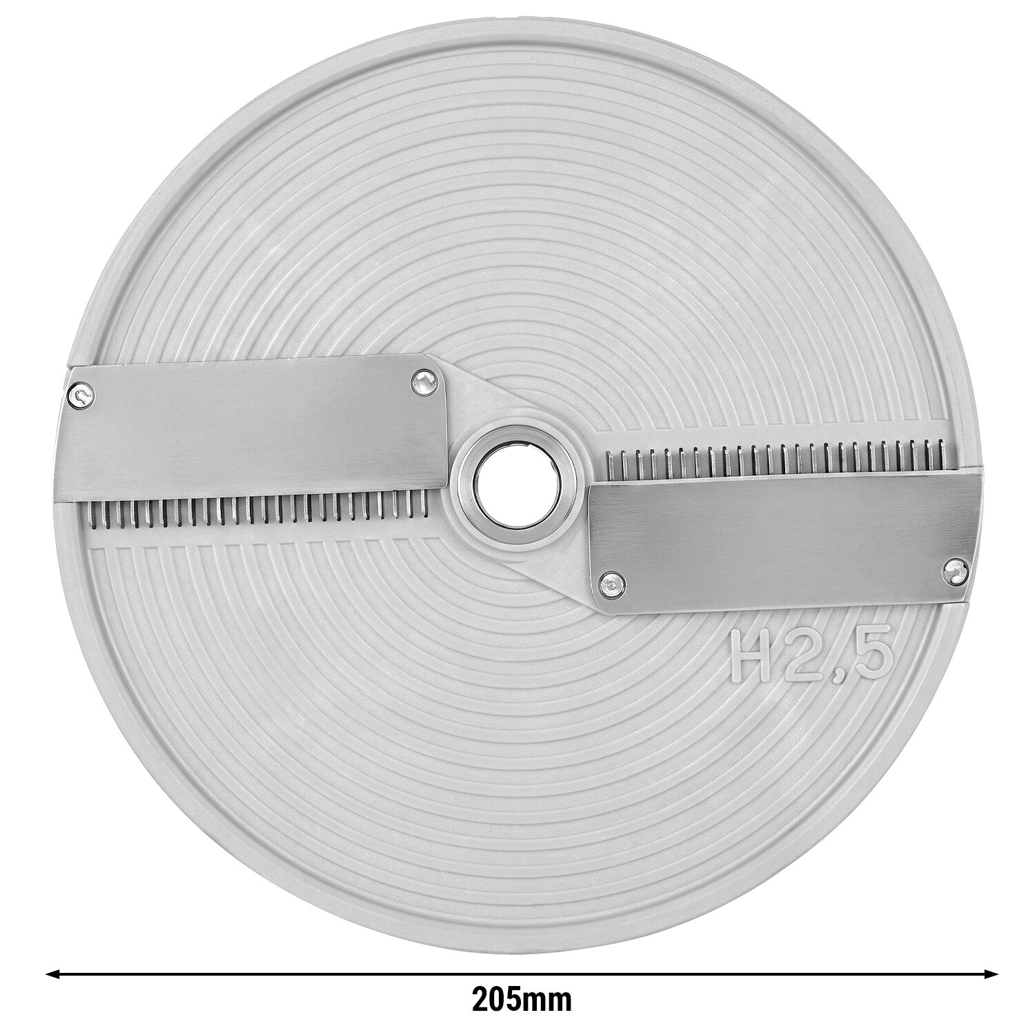Disque de coupe pour coupe-légumes GEH, GEH5 & GEH5R – Bâtonnets – 2,5 mm