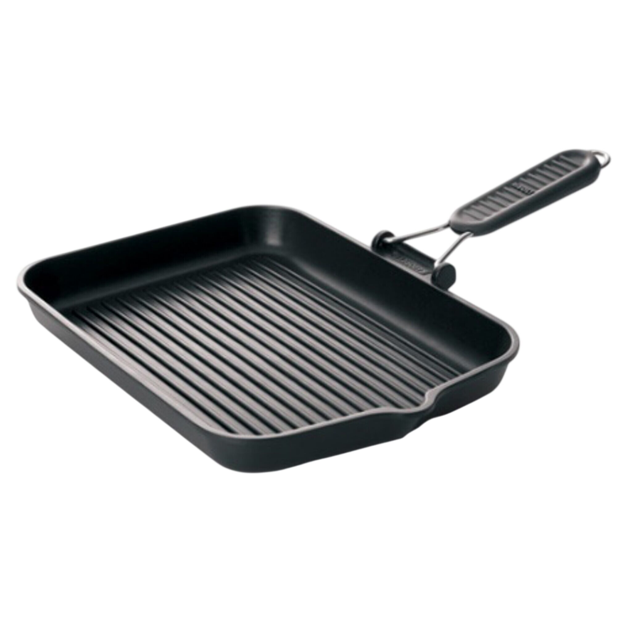 Plaque de cuisson PREMIUM - 330 x 260 mm - avec poignée rabattable en silicone