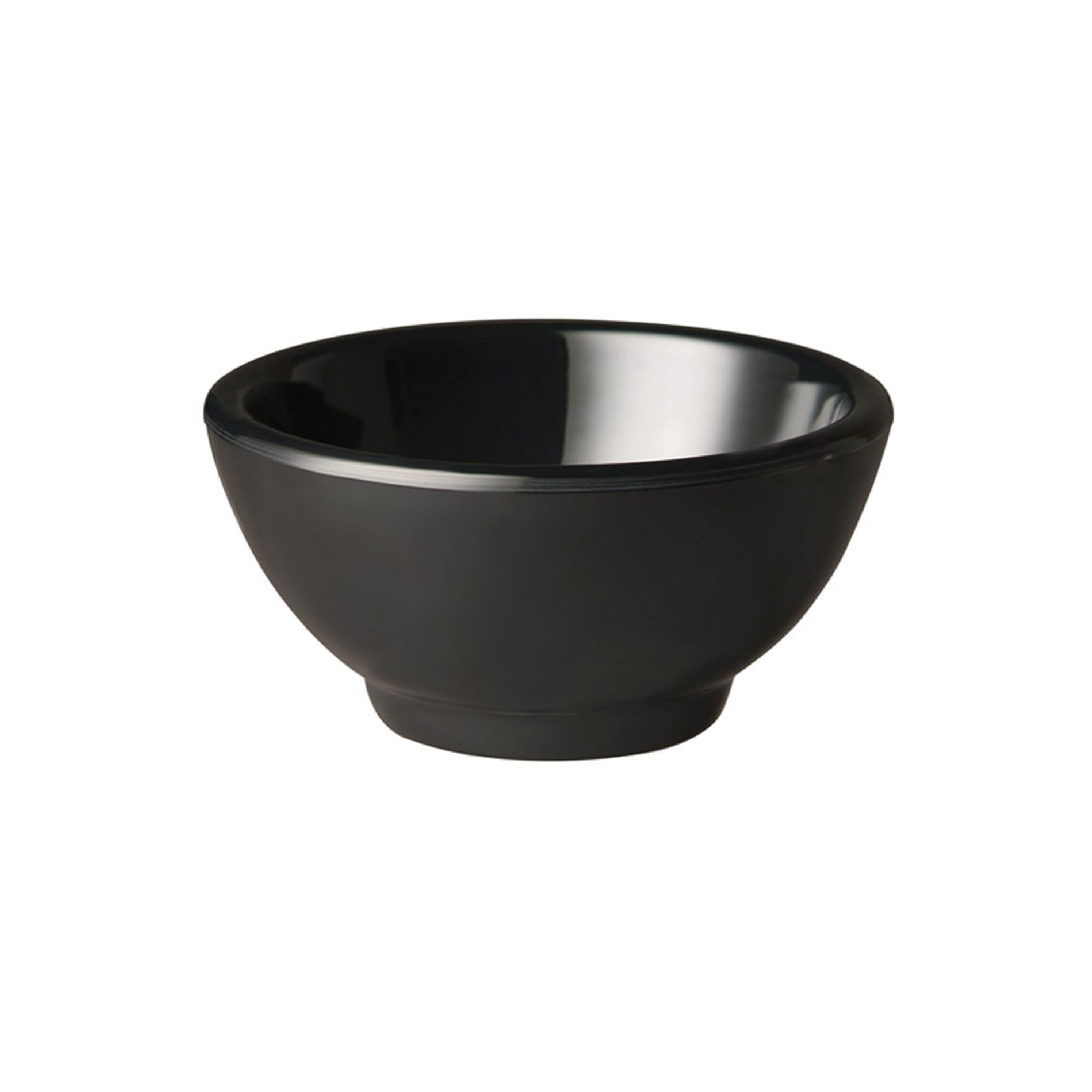 (6 pièces) Coupelles à sauce - PURE - Melamine - 20 ml - Ø 60 mm - Noir