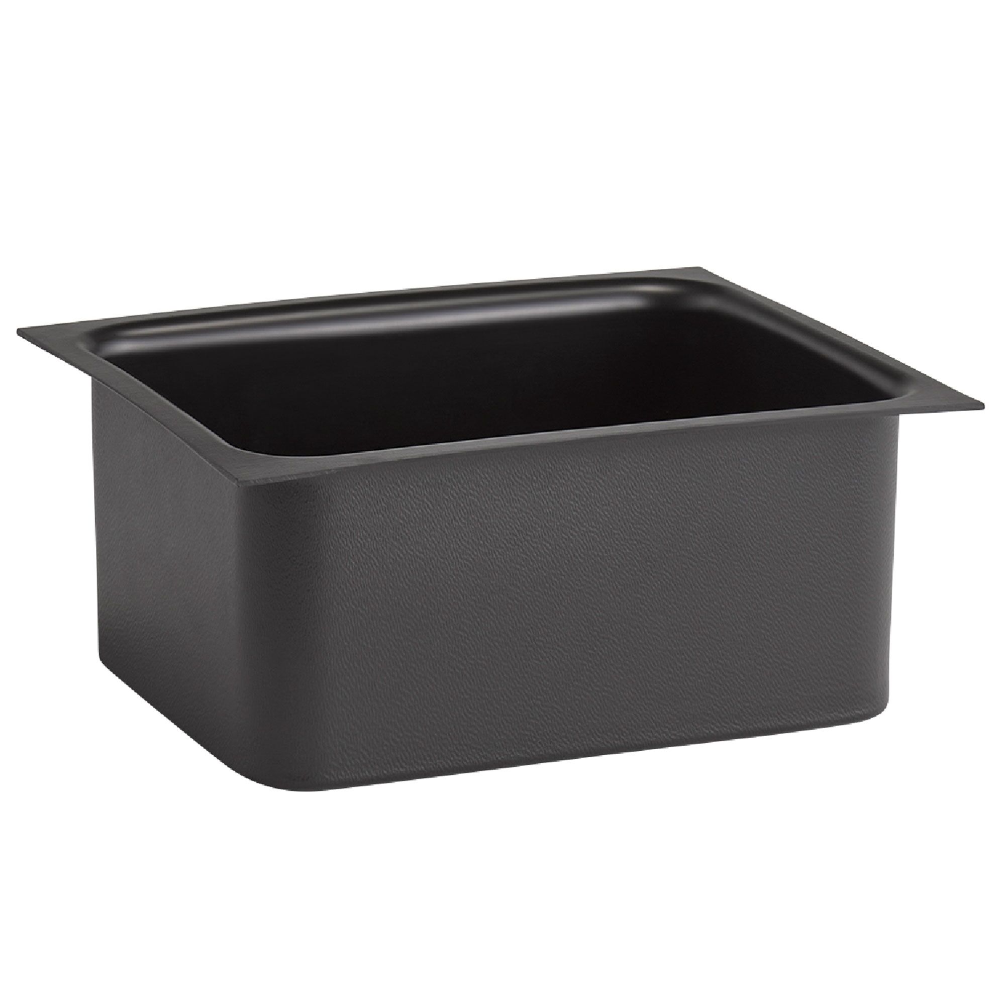 Bac GN (GN 1/2) - VALO - Polystyrène - 310x250x140mm - pour 14005 - Noir | Bac Gastronorme polystyrène GN 1/2 310x250x140mm Noir
