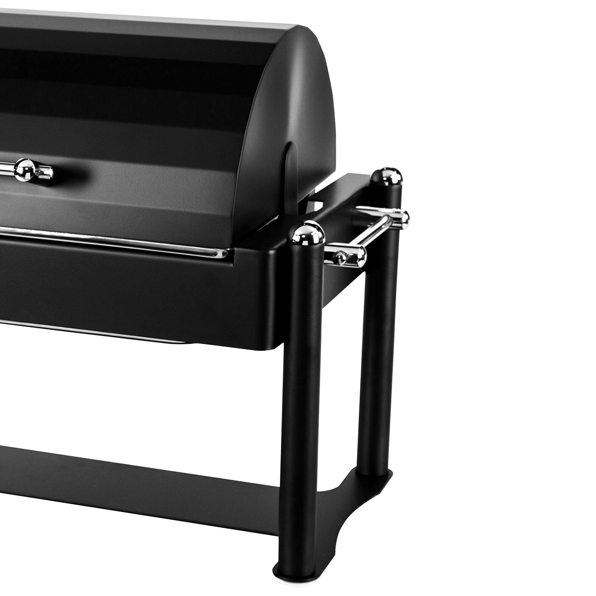 Chafing dish - avec couvercle - Noir
