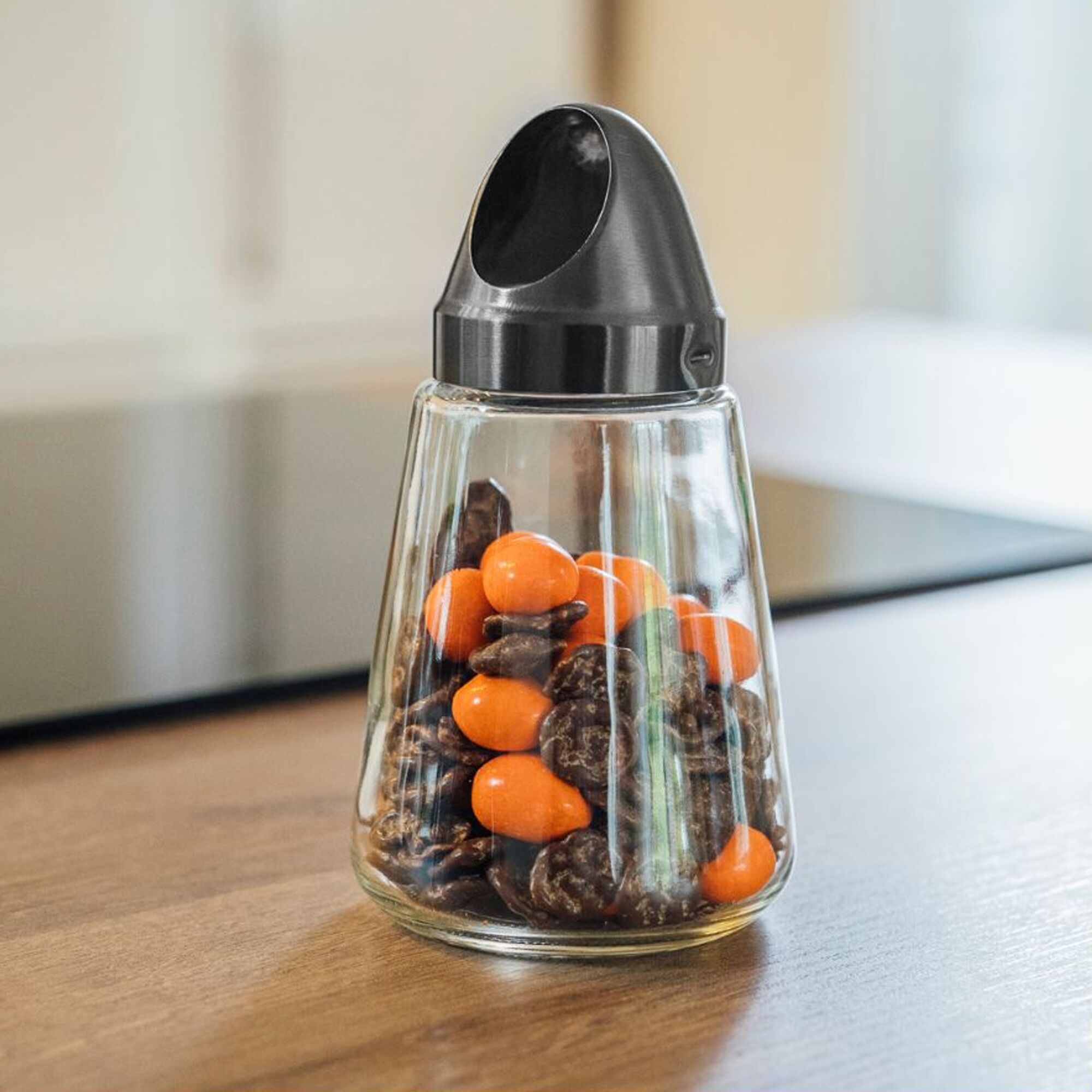 (6 pièces) Distributeurs de snacks - 0,35 litre - couvercle noir