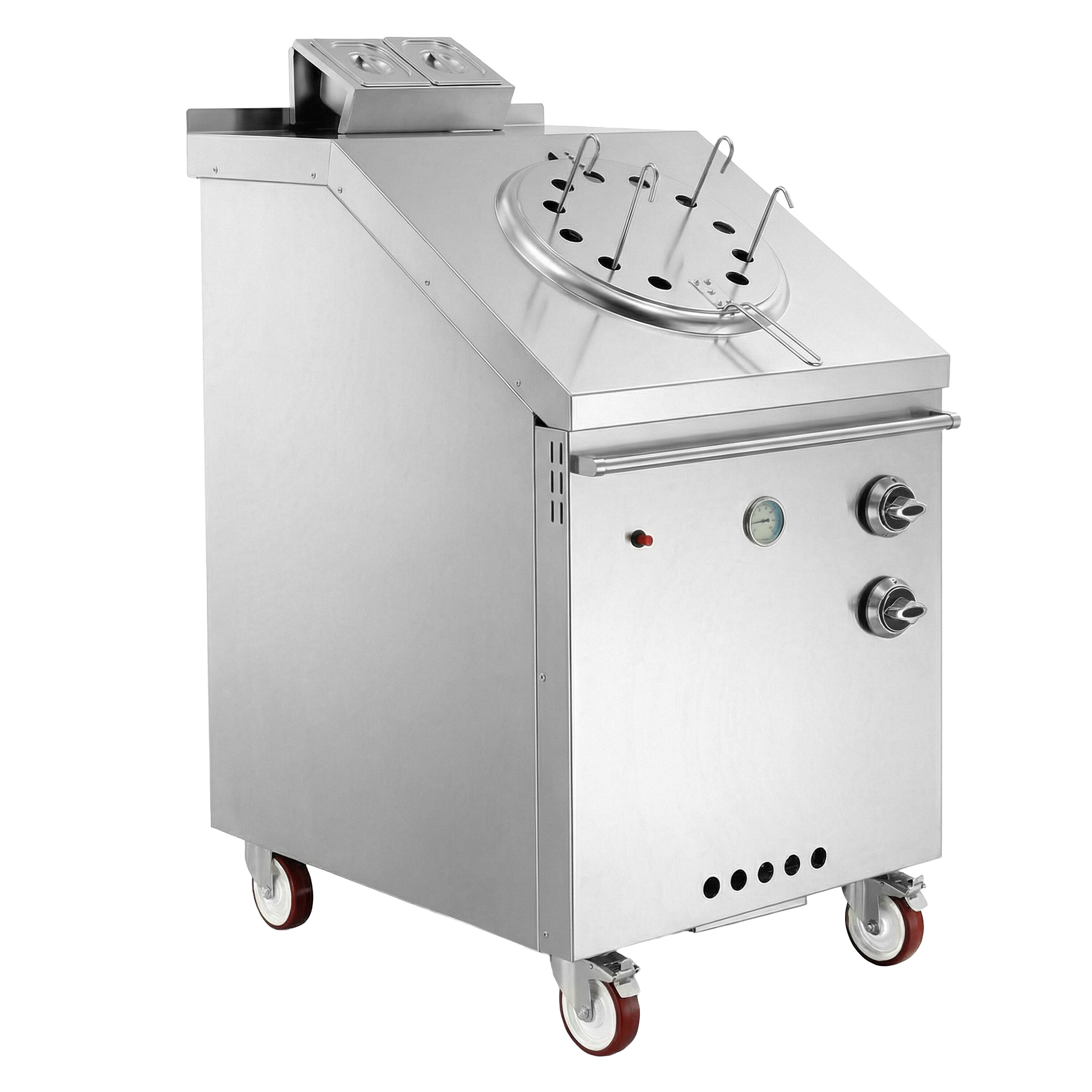 Gas Forno Tandoori - manuale - 64,80kW - 706x995x1441mm - Acciaio inox AISI 304