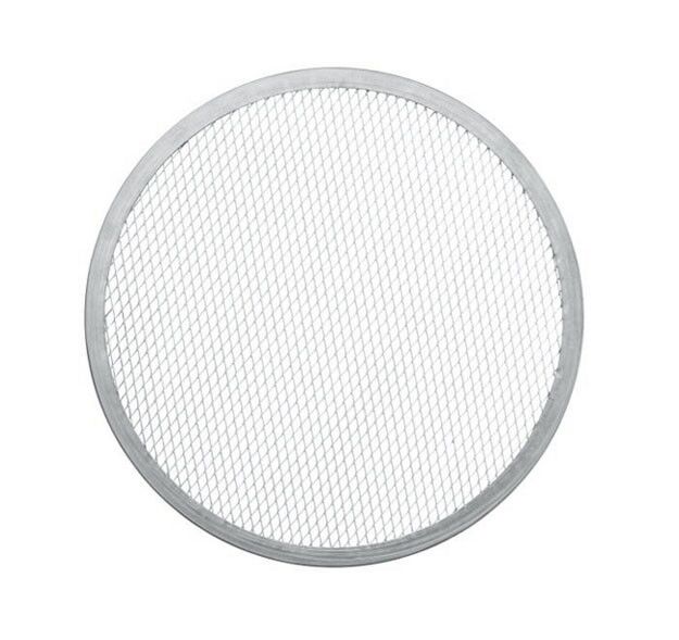 (10 pcs) Grille à pizza - Aluminium - Ø300mm - perforée